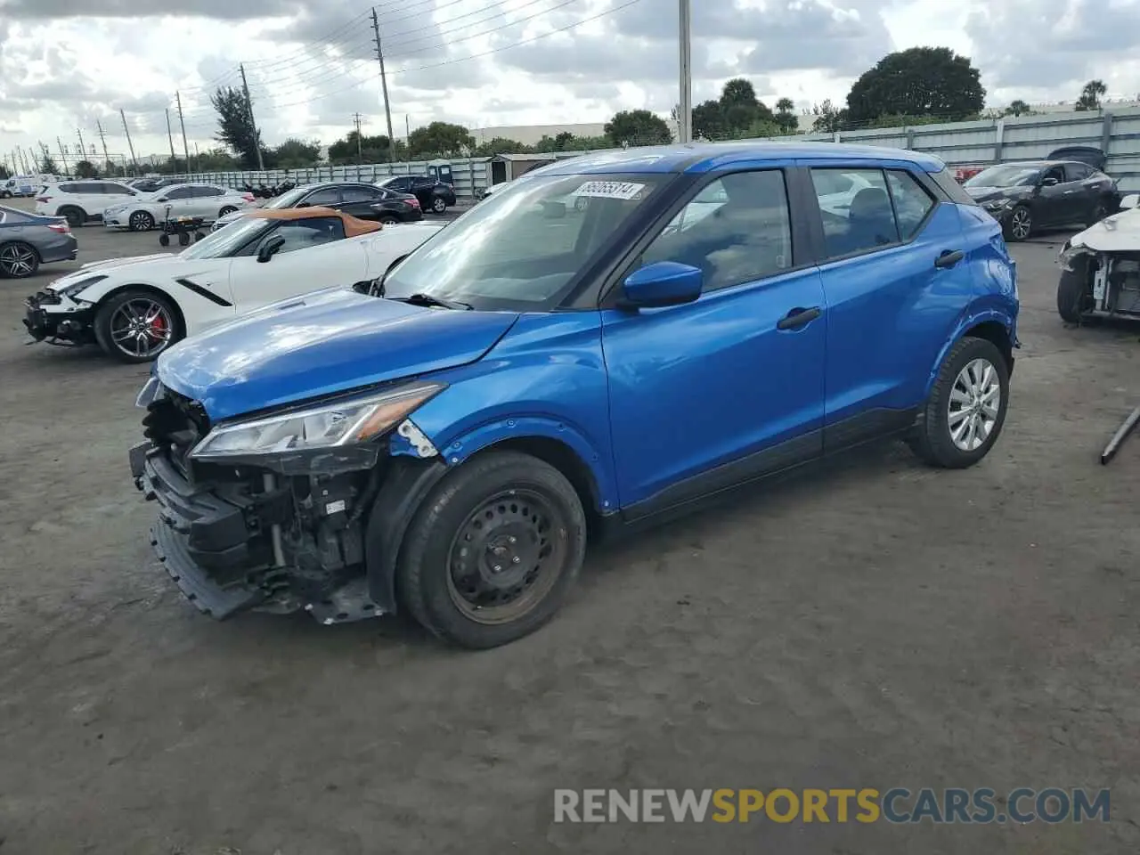 1 Photograph of a damaged car 3N1CP5BVXNL498820 NISSAN KICKS 2022