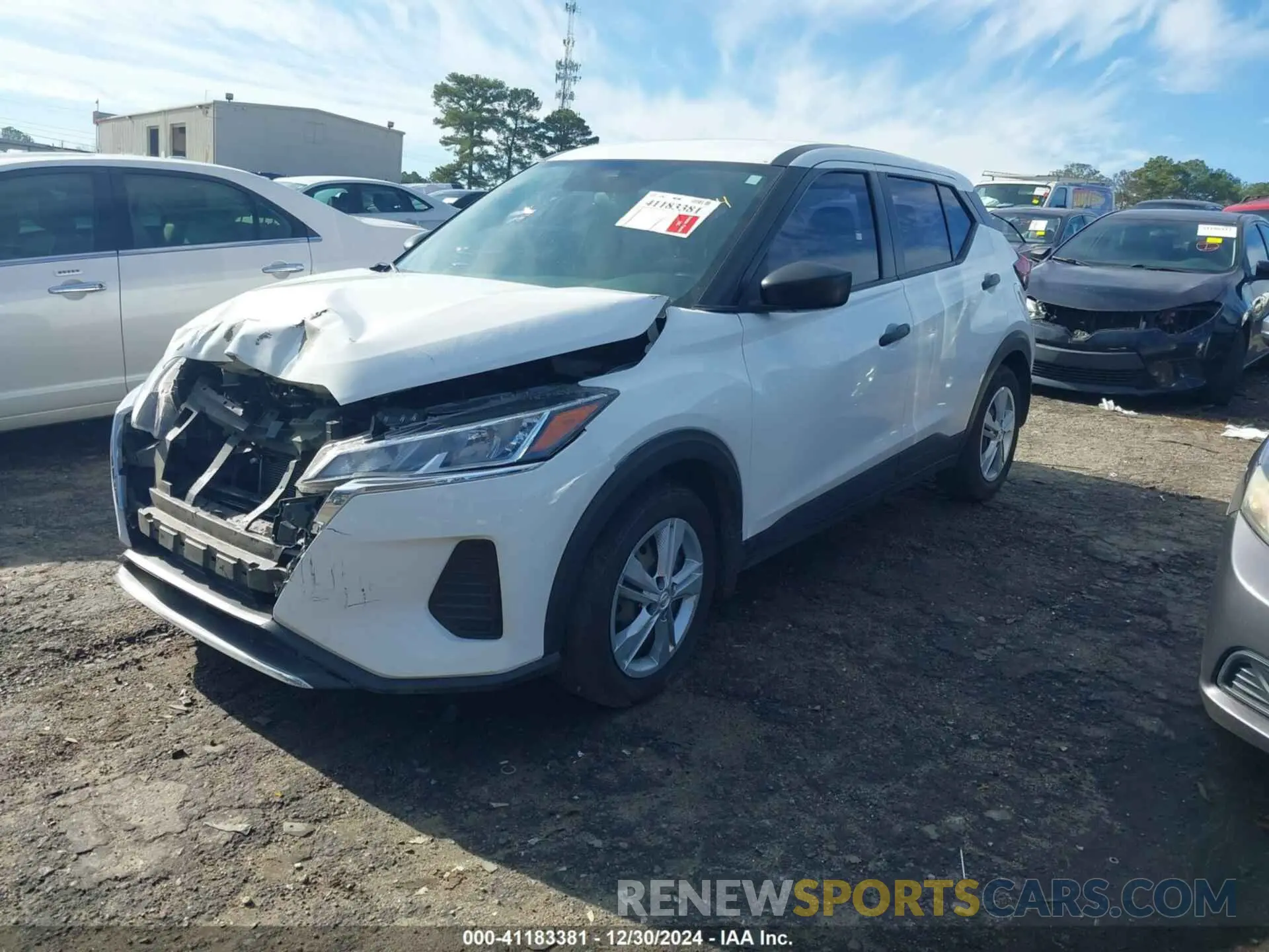 2 Photograph of a damaged car 3N1CP5BVXNL503367 NISSAN KICKS 2022