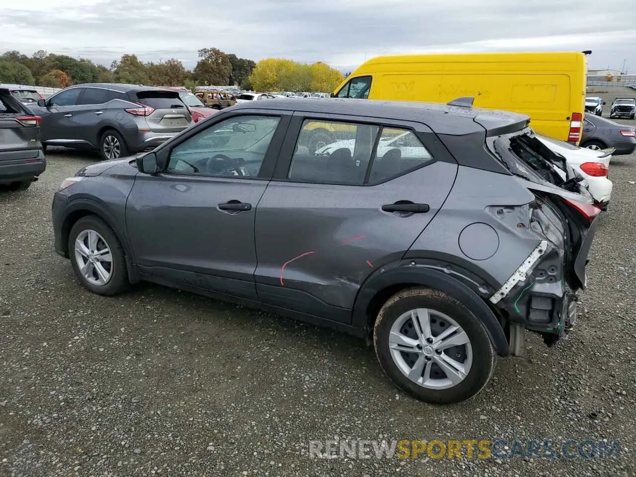 2 Photograph of a damaged car 3N1CP5BVXNL513591 NISSAN KICKS 2022