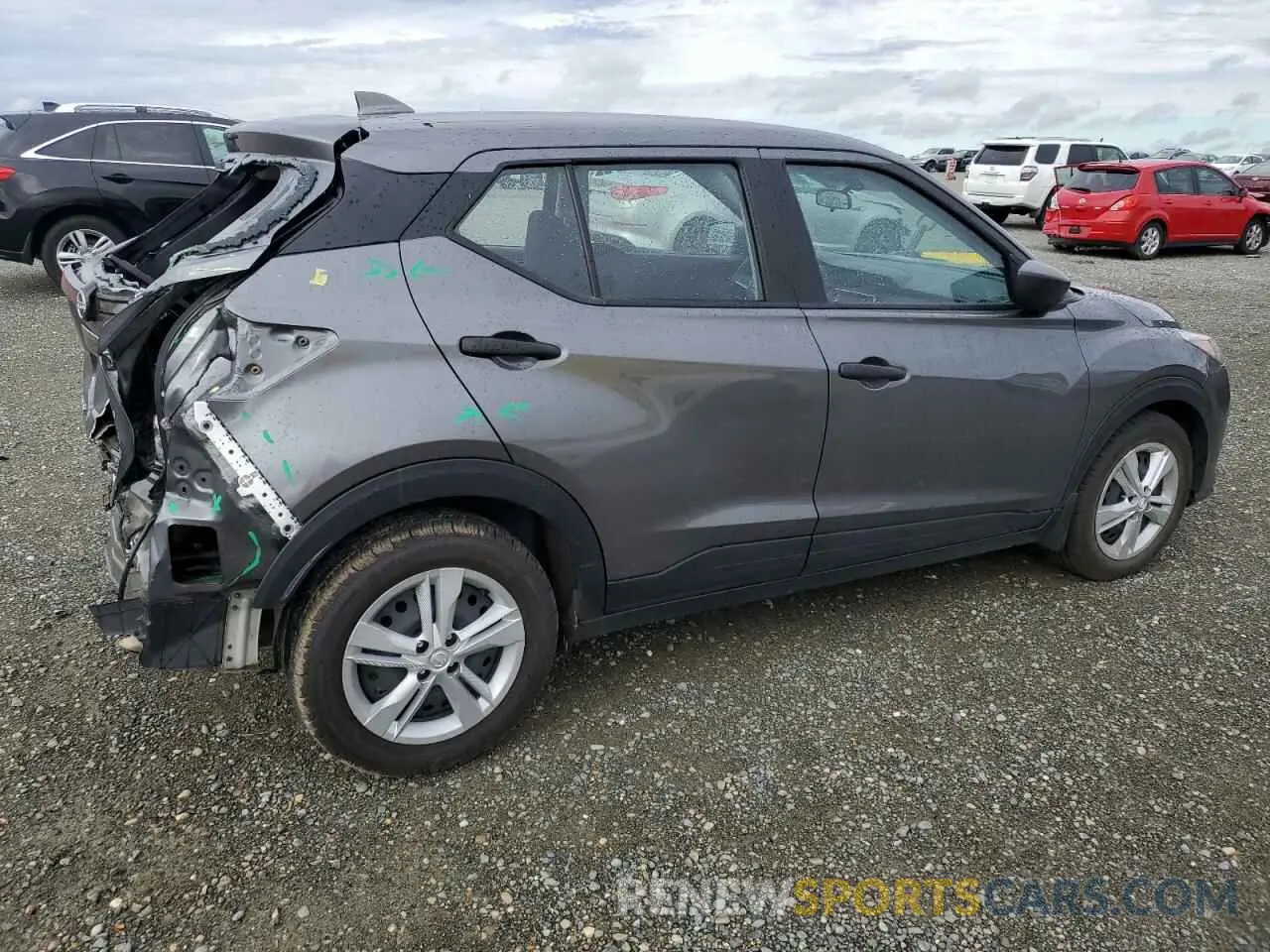 3 Photograph of a damaged car 3N1CP5BVXNL513591 NISSAN KICKS 2022