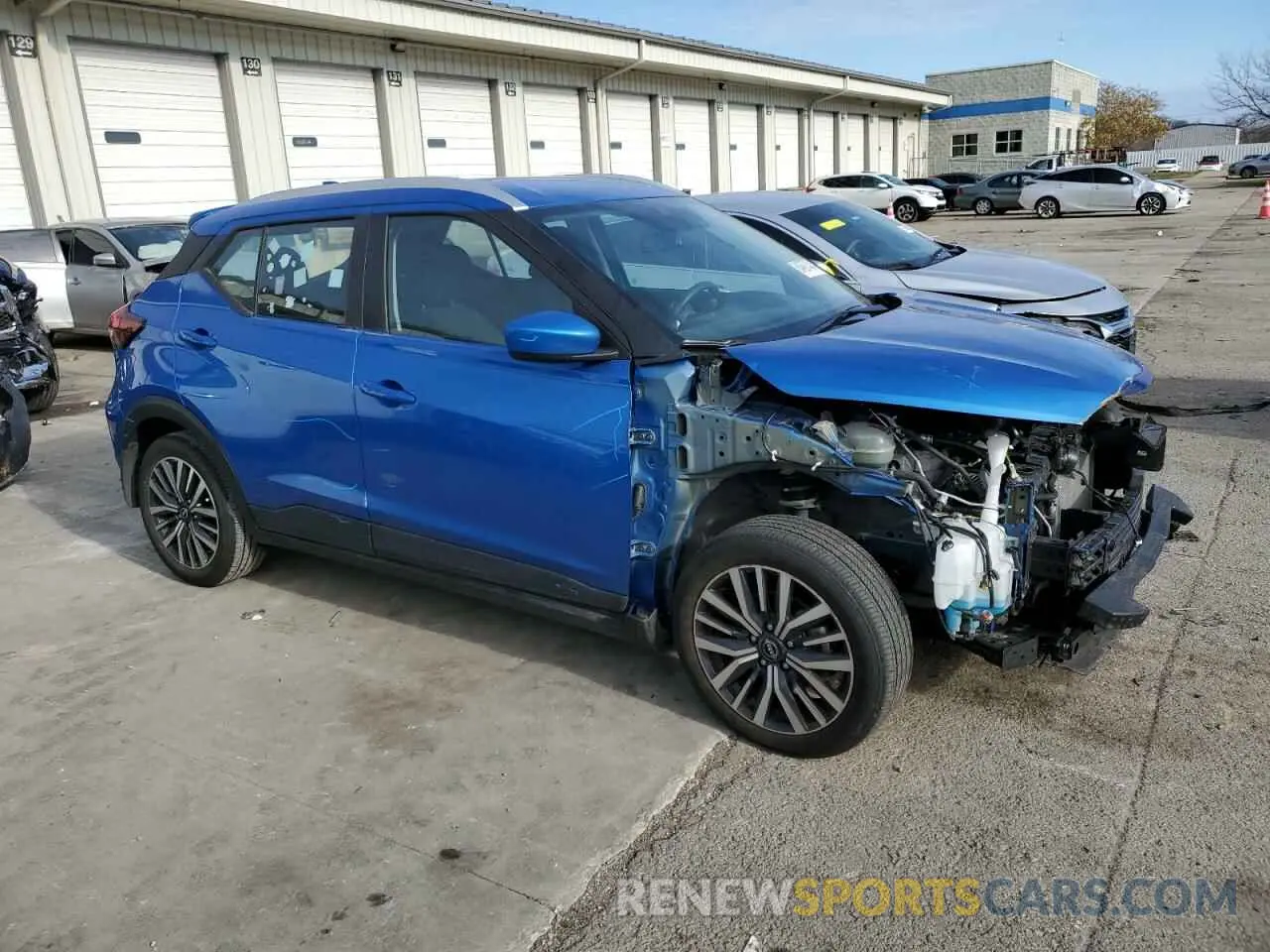 4 Photograph of a damaged car 3N1CP5CV0NL520080 NISSAN KICKS 2022