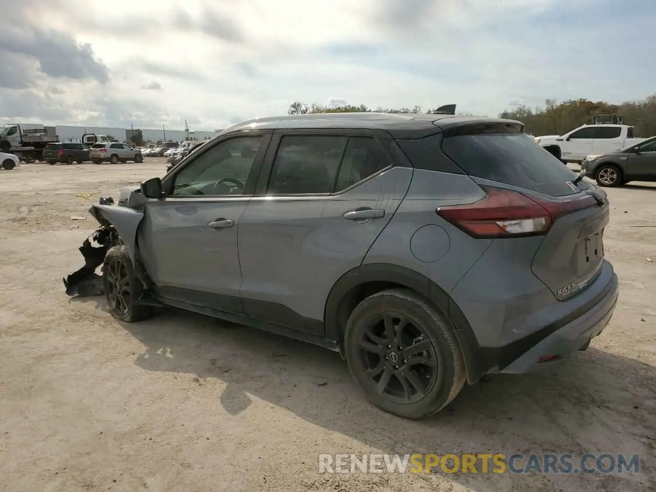 2 Photograph of a damaged car 3N1CP5CV1NL481791 NISSAN KICKS 2022