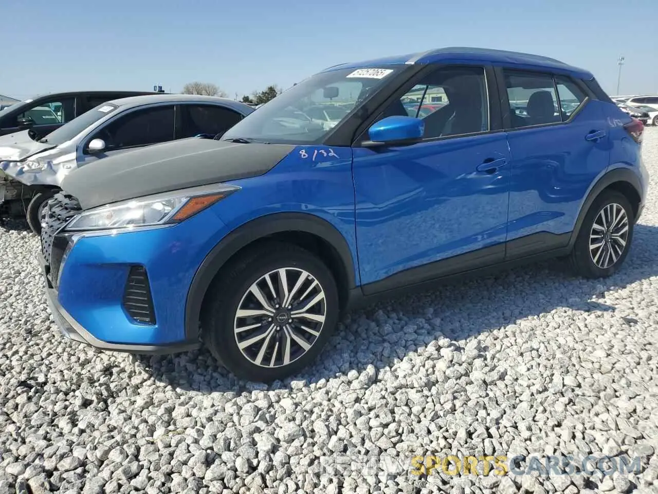 1 Photograph of a damaged car 3N1CP5CV1NL489440 NISSAN KICKS 2022