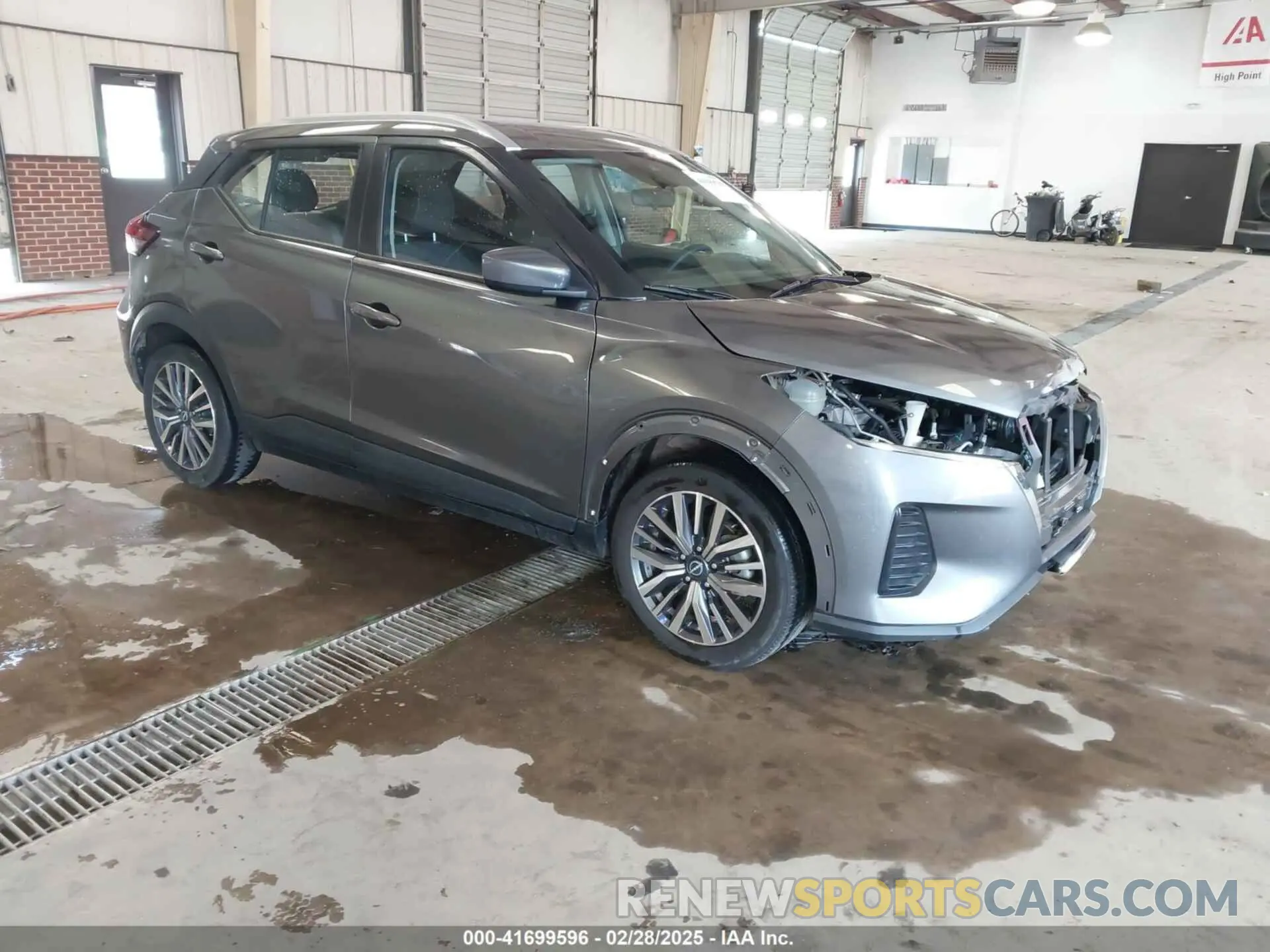 1 Photograph of a damaged car 3N1CP5CV1NL502543 NISSAN KICKS 2022