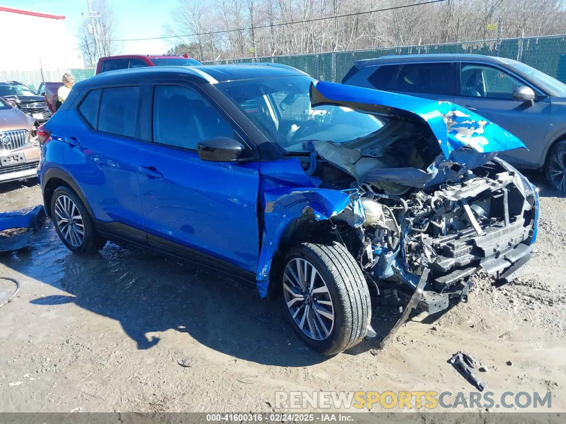 1 Photograph of a damaged car 3N1CP5CV1NL510786 NISSAN KICKS 2022