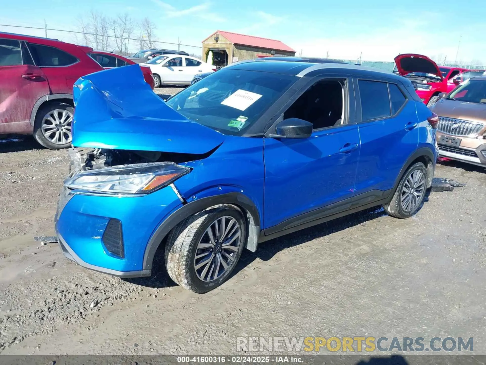 2 Photograph of a damaged car 3N1CP5CV1NL510786 NISSAN KICKS 2022