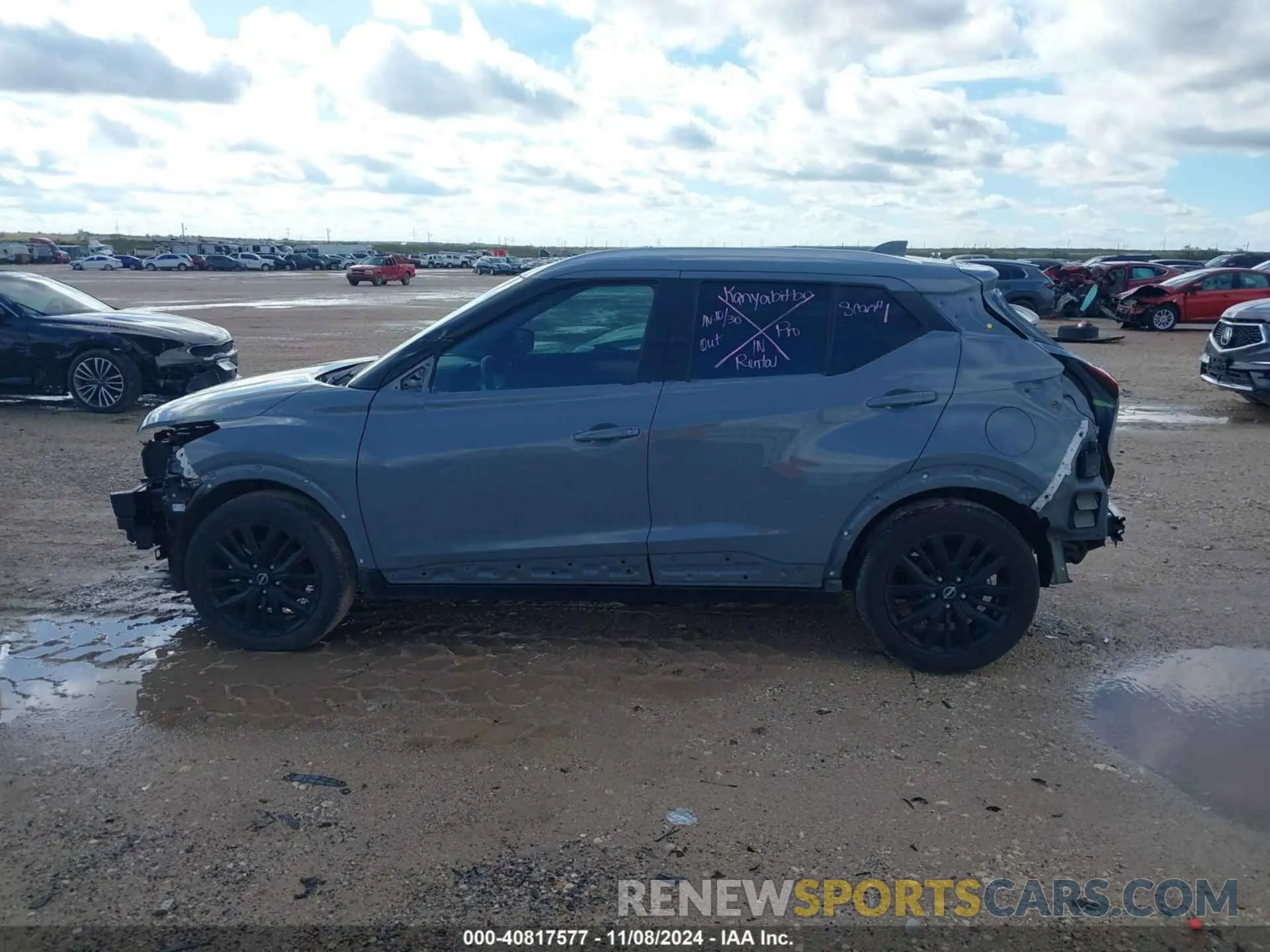 14 Photograph of a damaged car 3N1CP5CV2NL484487 NISSAN KICKS 2022