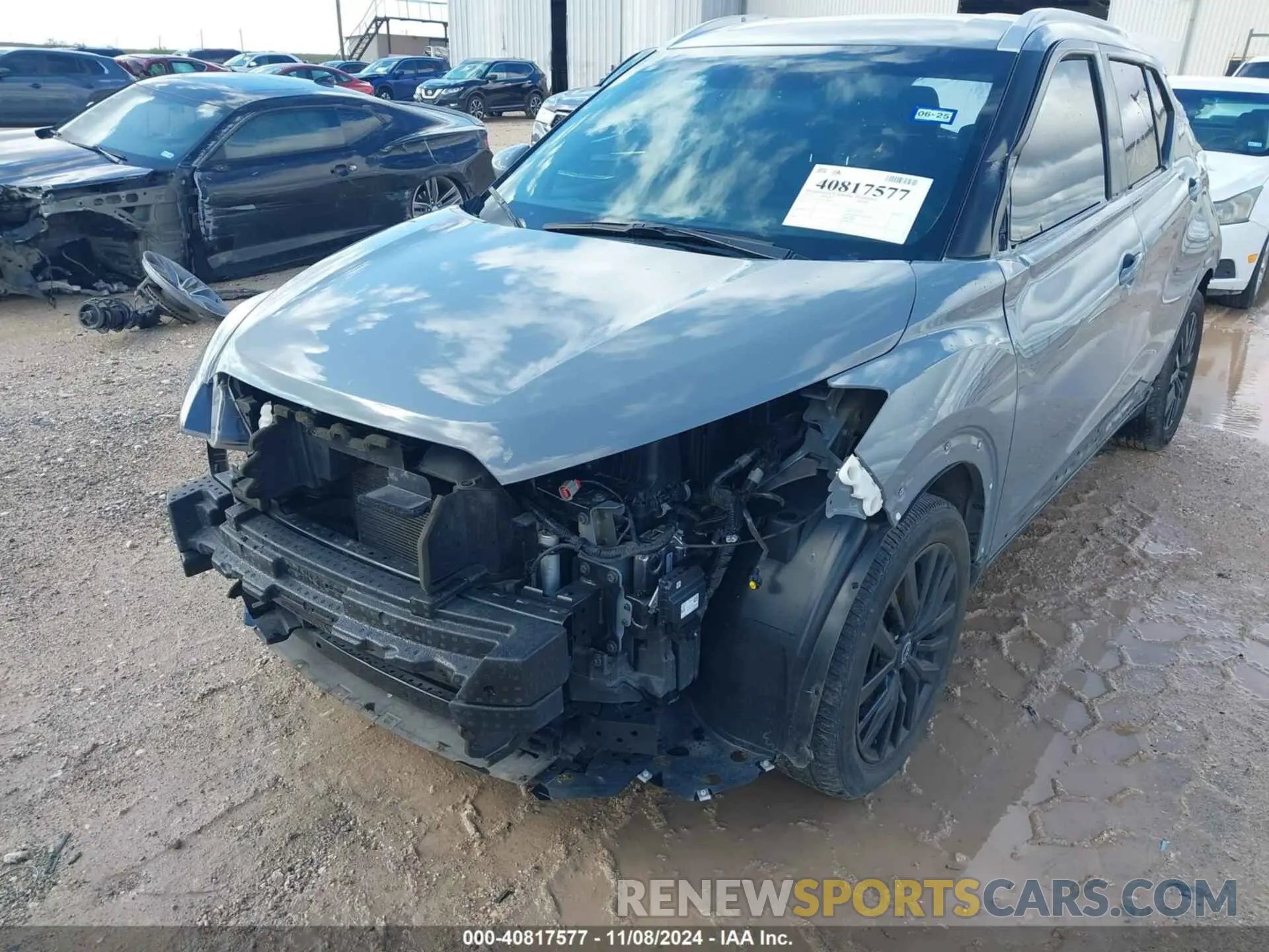 6 Photograph of a damaged car 3N1CP5CV2NL484487 NISSAN KICKS 2022