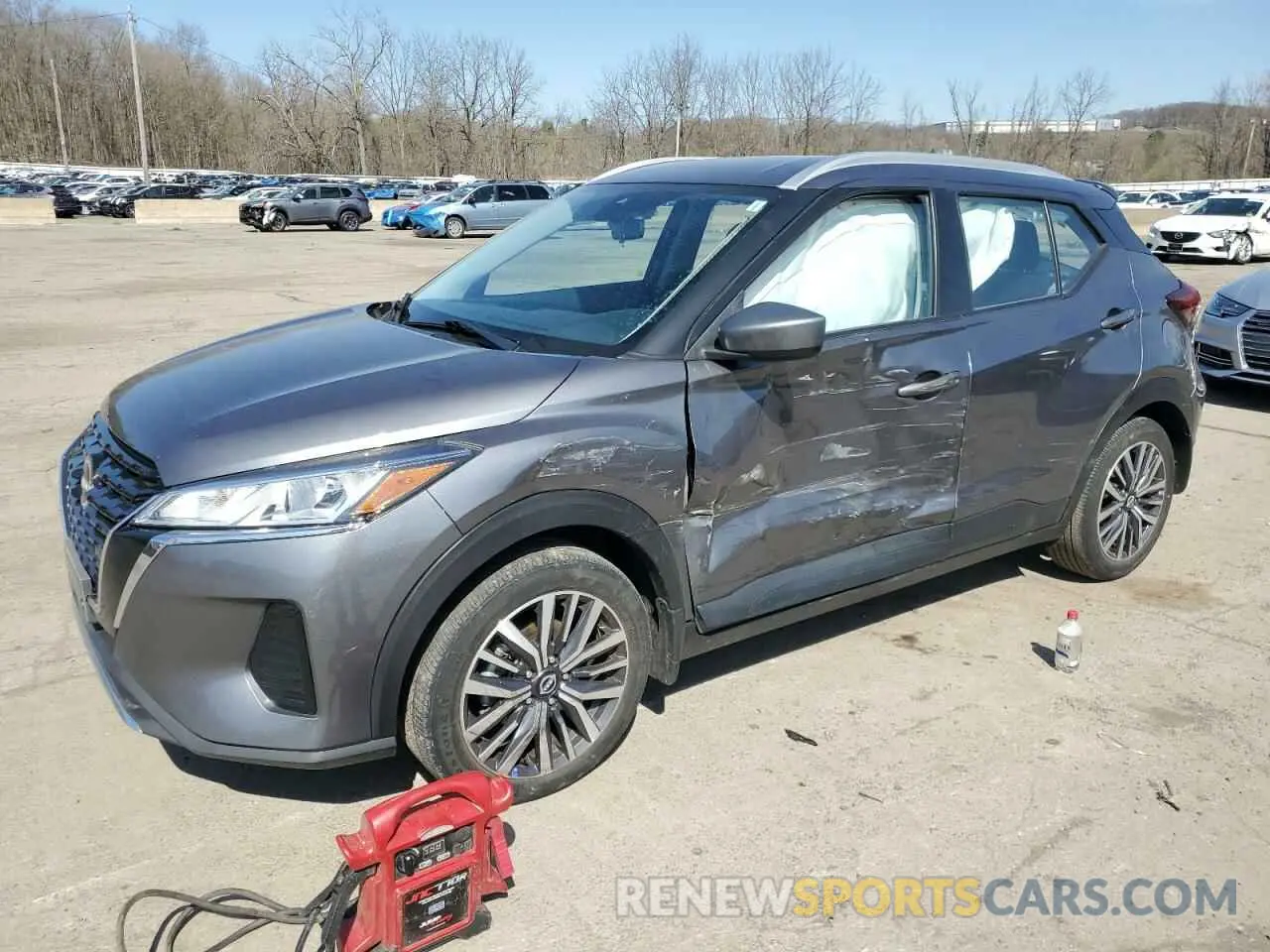 1 Photograph of a damaged car 3N1CP5CV2NL485672 NISSAN KICKS 2022