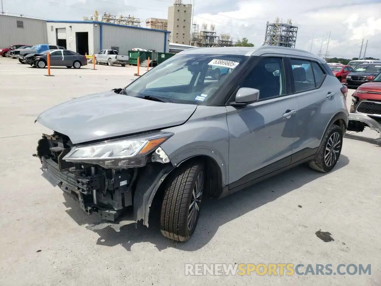 1 Photograph of a damaged car 3N1CP5CV2NL502566 NISSAN KICKS 2022
