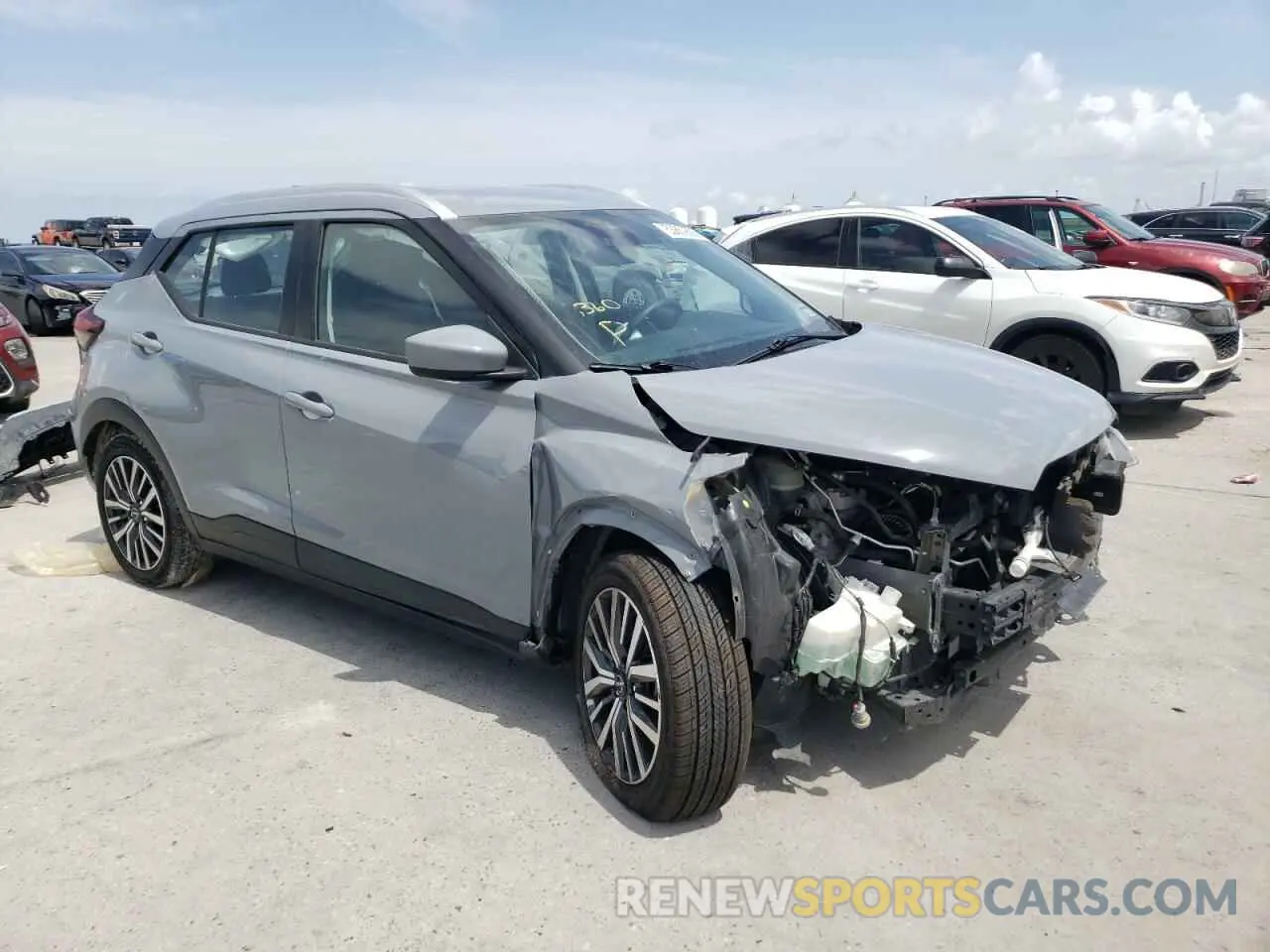 4 Photograph of a damaged car 3N1CP5CV2NL502566 NISSAN KICKS 2022