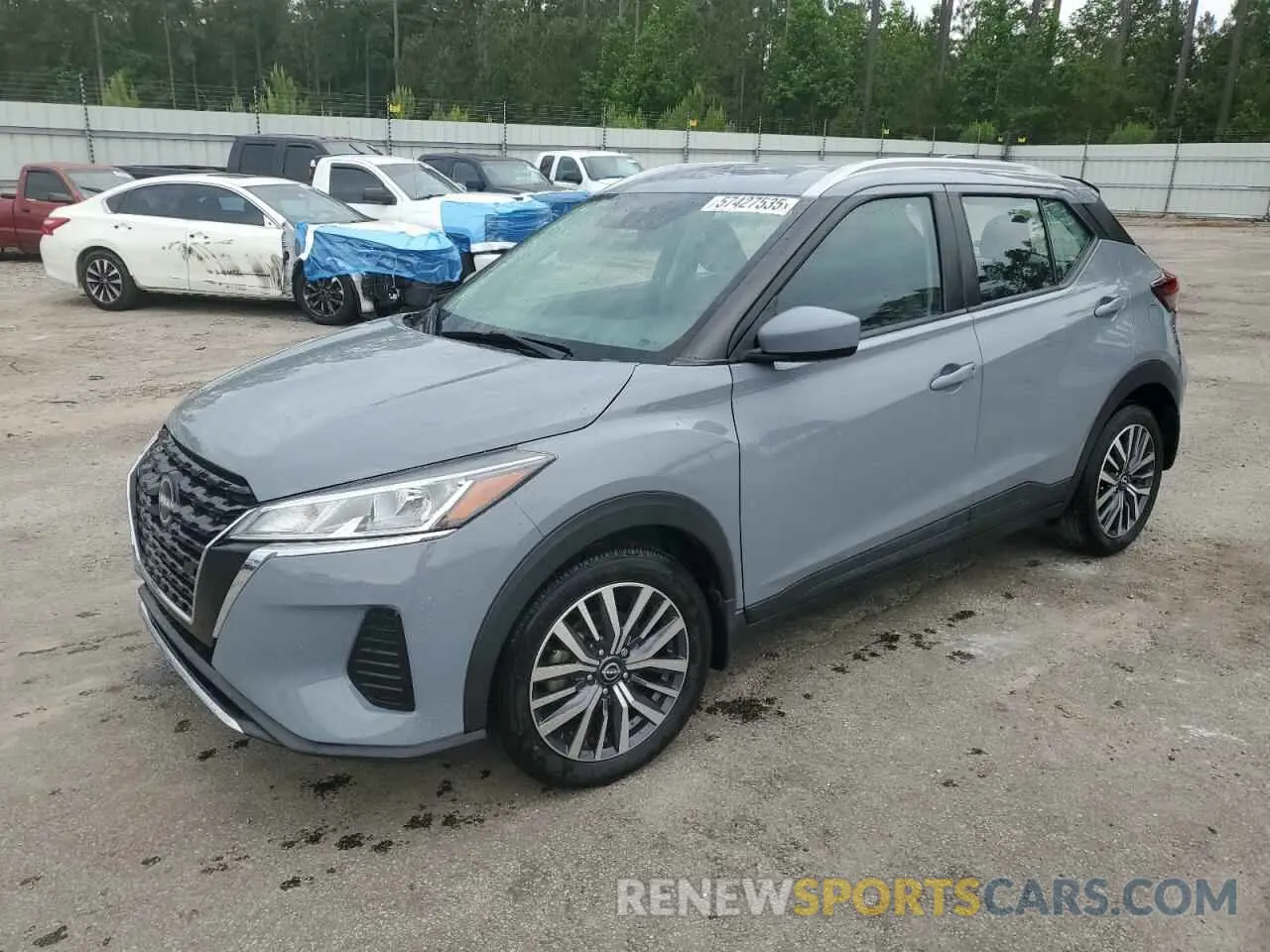1 Photograph of a damaged car 3N1CP5CV3NL479024 NISSAN KICKS 2022
