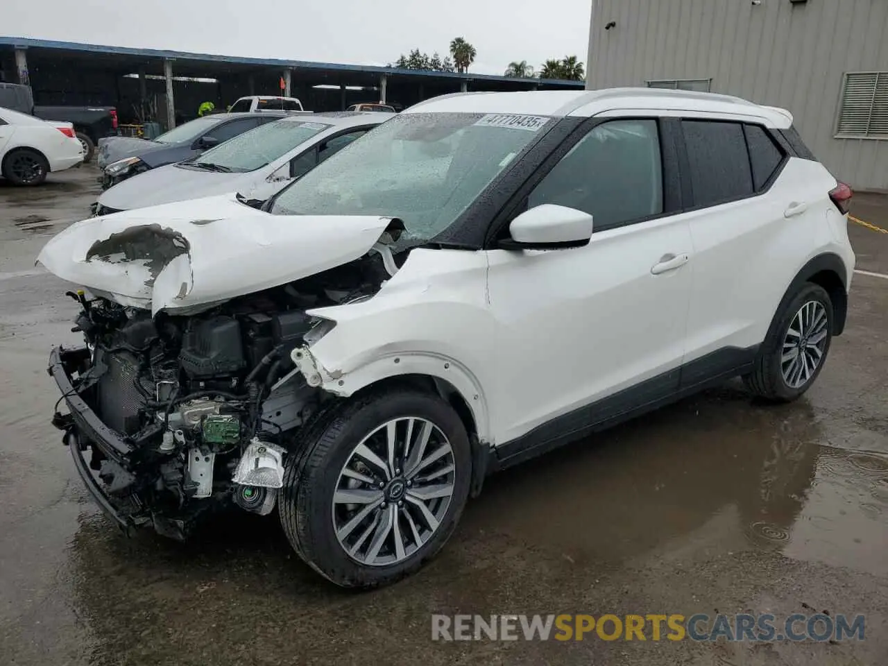1 Photograph of a damaged car 3N1CP5CV3NL518856 NISSAN KICKS 2022