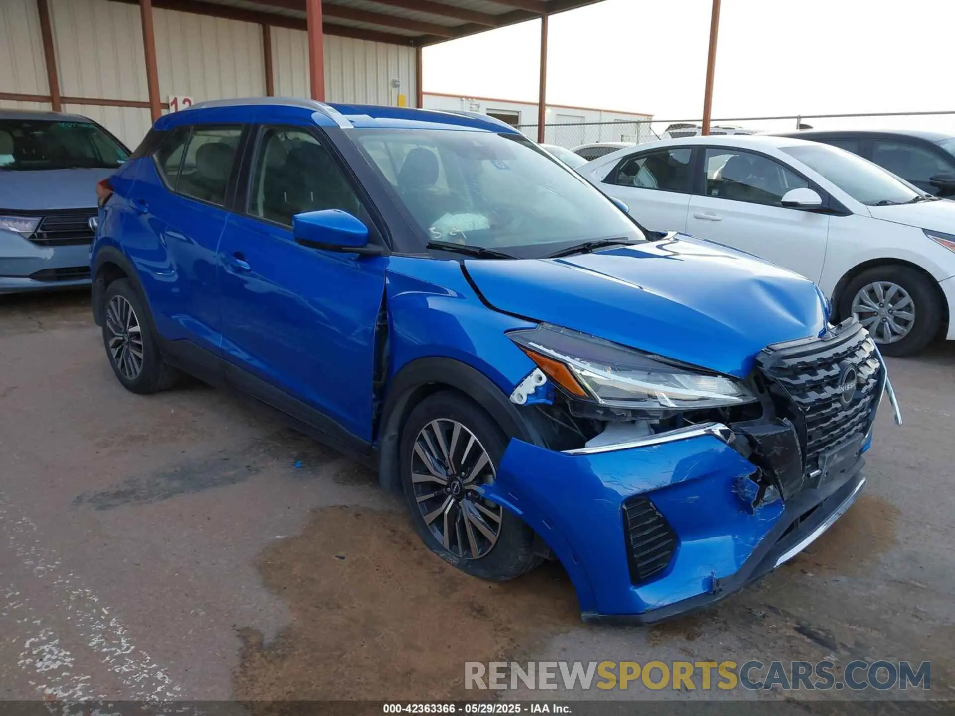 1 Photograph of a damaged car 3N1CP5CV4NL499699 NISSAN KICKS 2022