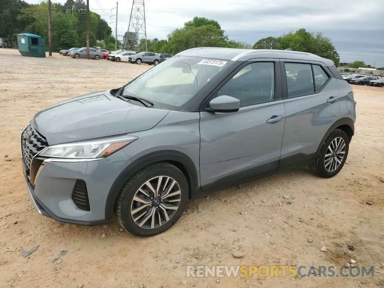 1 Photograph of a damaged car 3N1CP5CV4NL502715 NISSAN KICKS 2022