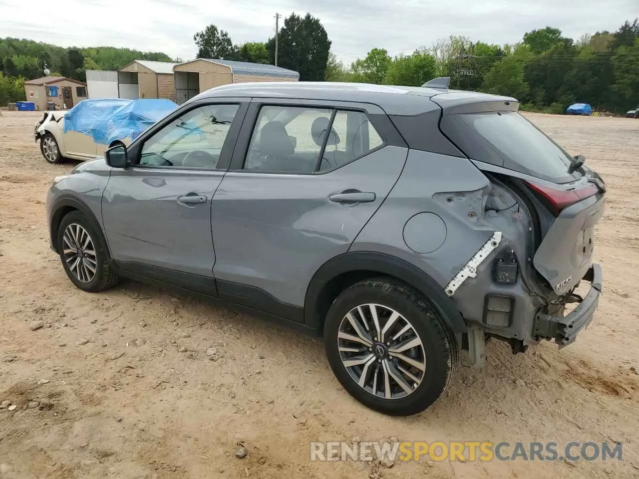 2 Photograph of a damaged car 3N1CP5CV4NL502715 NISSAN KICKS 2022