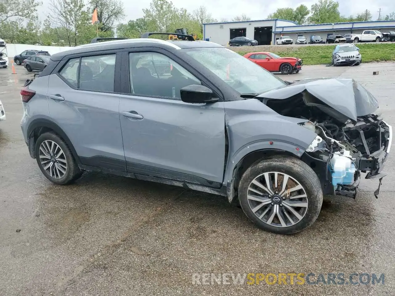 4 Photograph of a damaged car 3N1CP5CV5NL498058 NISSAN KICKS 2022