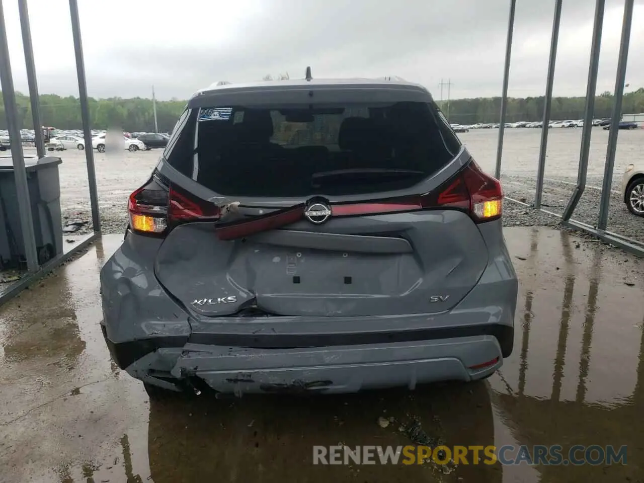 6 Photograph of a damaged car 3N1CP5CV5NL517627 NISSAN KICKS 2022