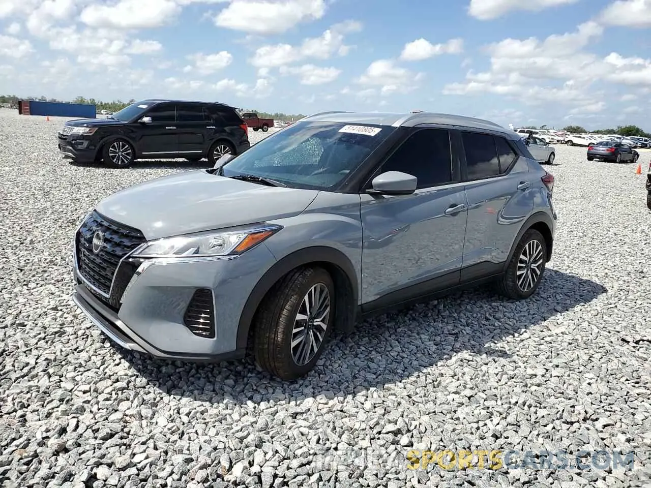 1 Photograph of a damaged car 3N1CP5CV5NL518485 NISSAN KICKS 2022
