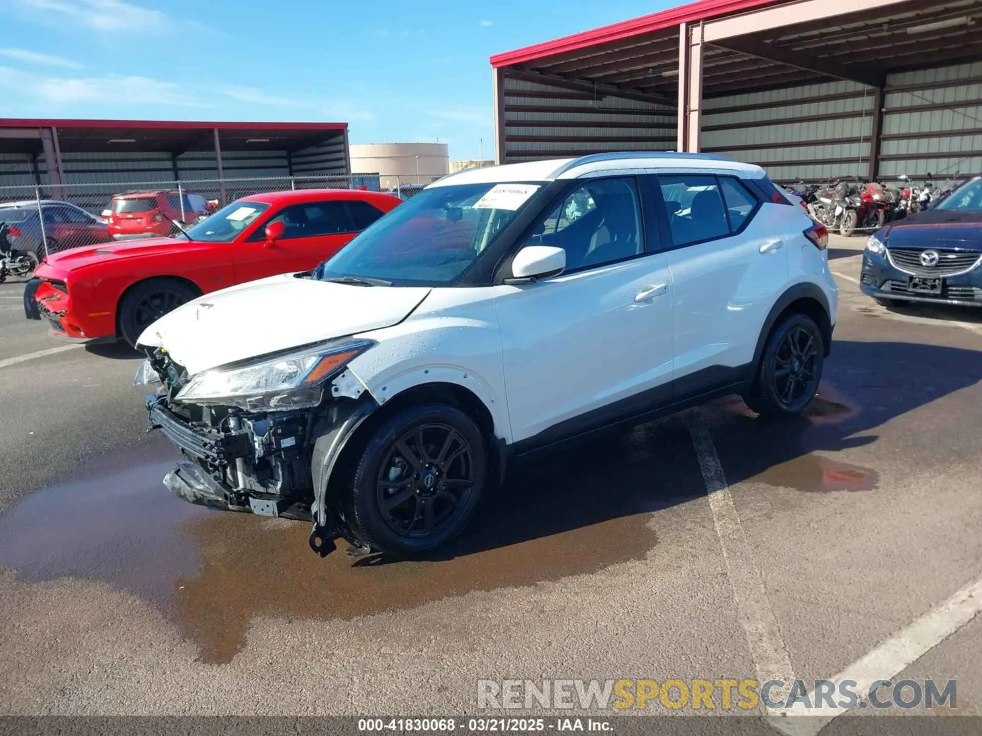2 Photograph of a damaged car 3N1CP5CV6NL509584 NISSAN KICKS 2022