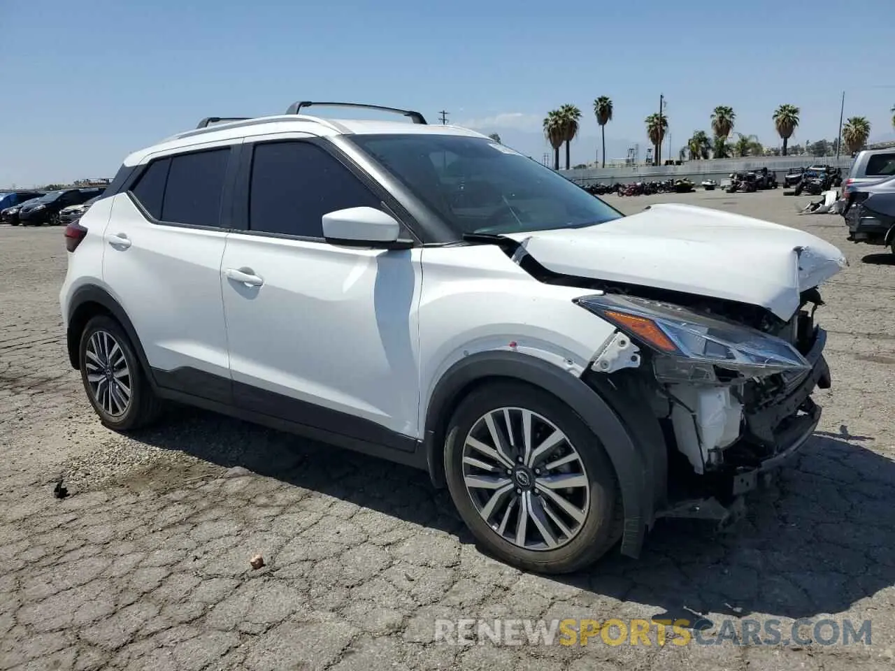 4 Photograph of a damaged car 3N1CP5CV6NL514123 NISSAN KICKS 2022