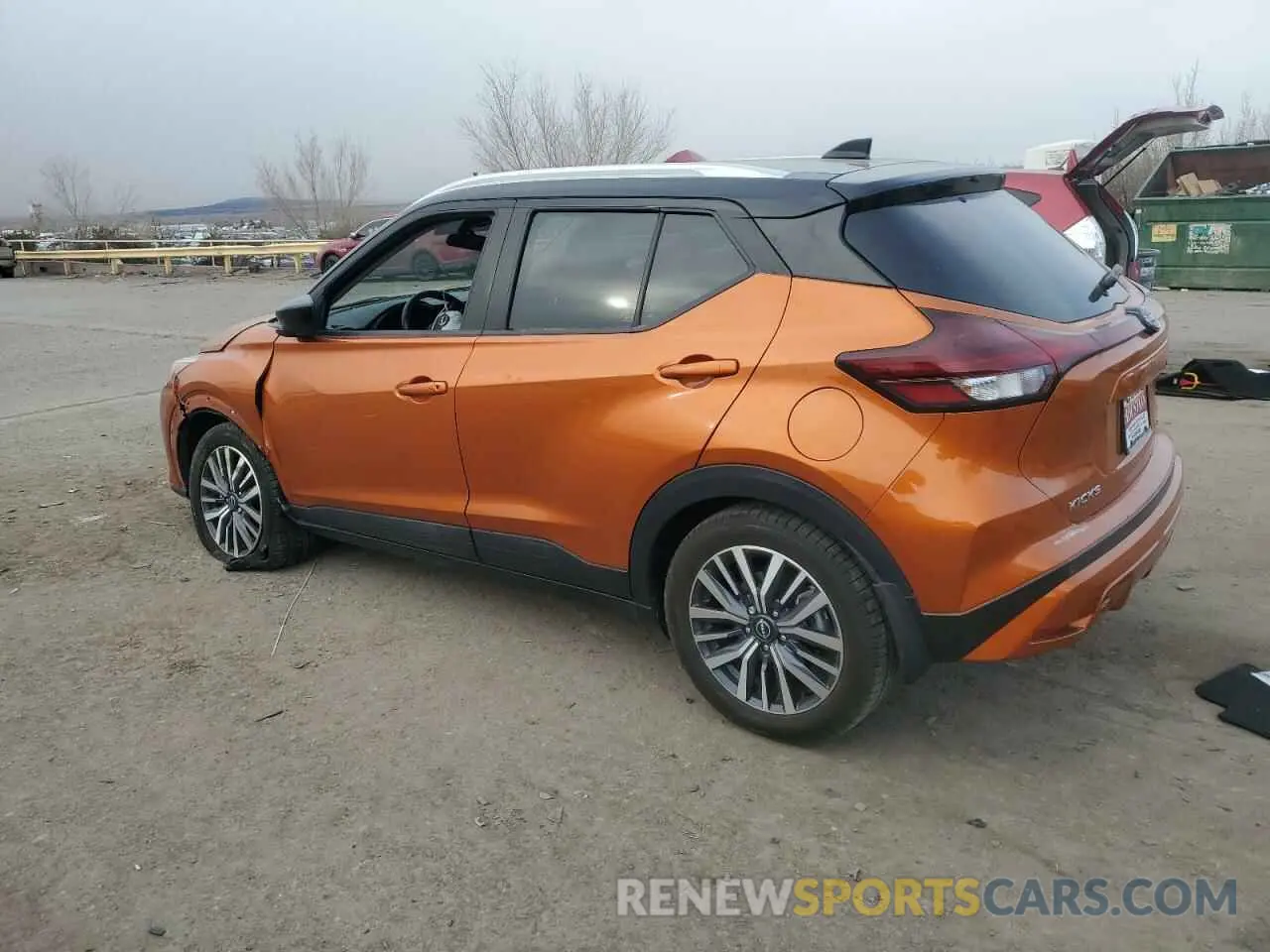 2 Photograph of a damaged car 3N1CP5CV7NL501655 NISSAN KICKS 2022