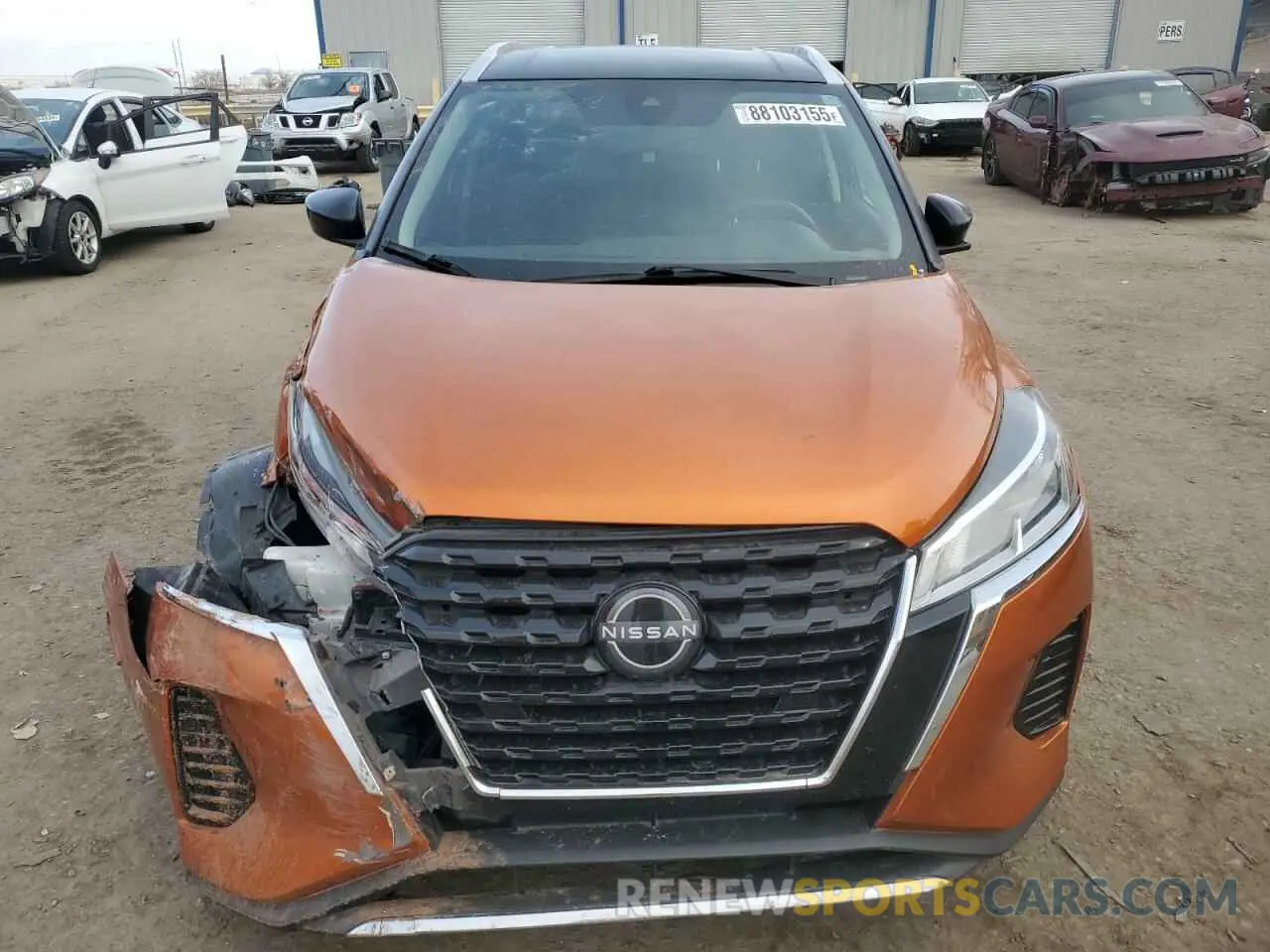 5 Photograph of a damaged car 3N1CP5CV7NL501655 NISSAN KICKS 2022