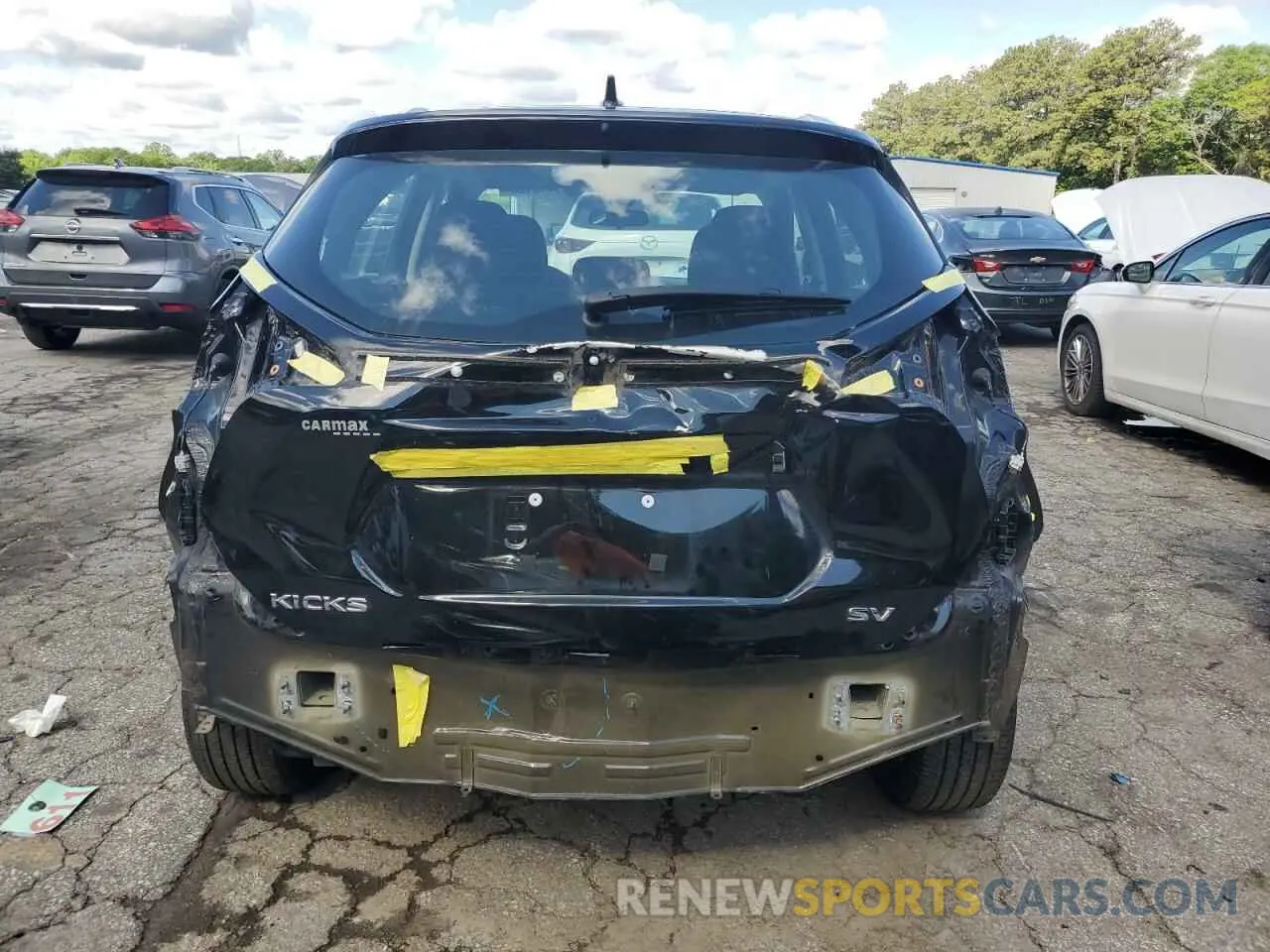 6 Photograph of a damaged car 3N1CP5CV8NL516116 NISSAN KICKS 2022