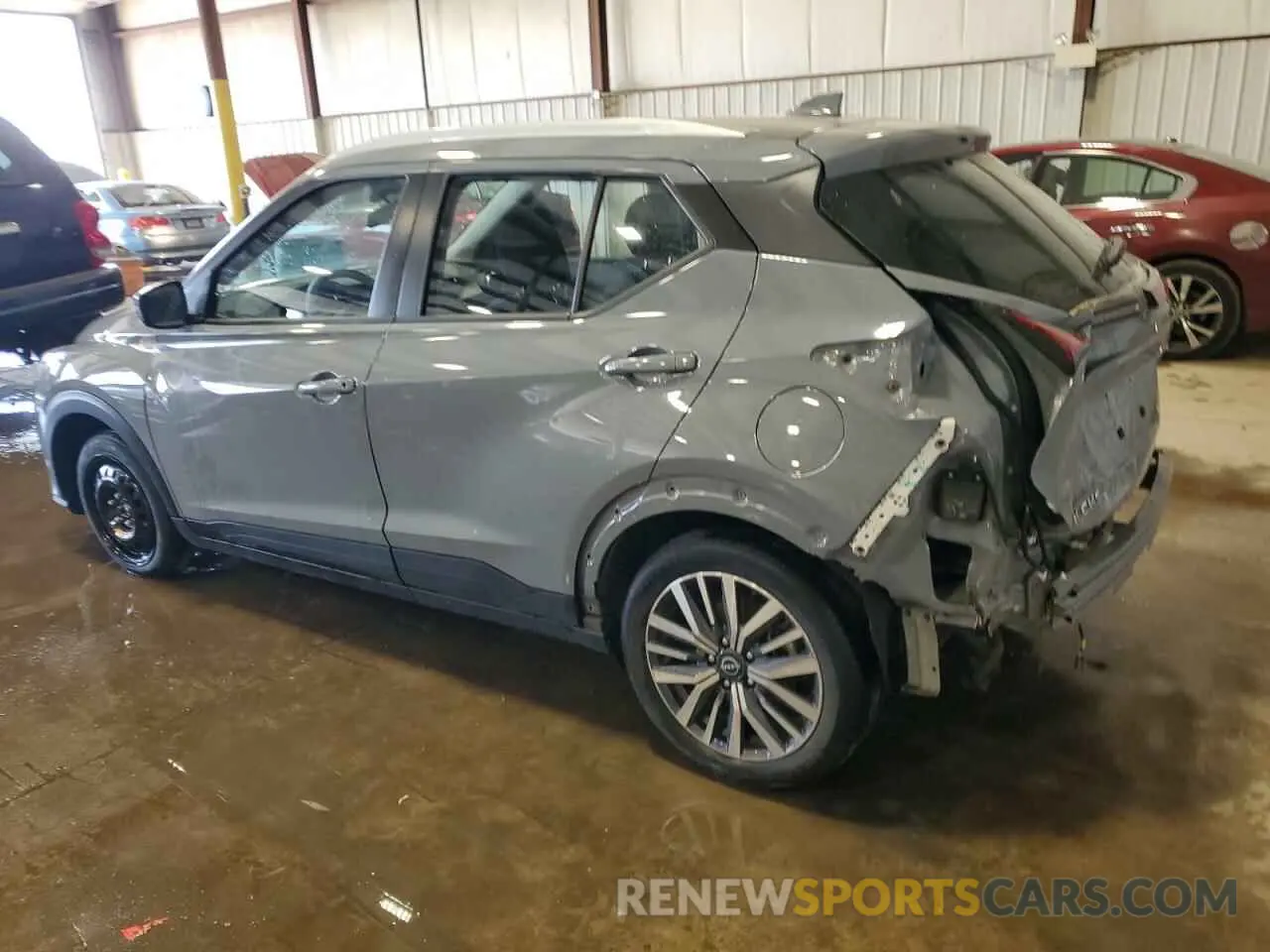 2 Photograph of a damaged car 3N1CP5CV8NL523535 NISSAN KICKS 2022