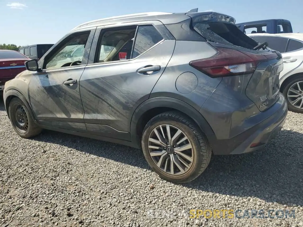 2 Photograph of a damaged car 3N1CP5CV8NL524037 NISSAN KICKS 2022