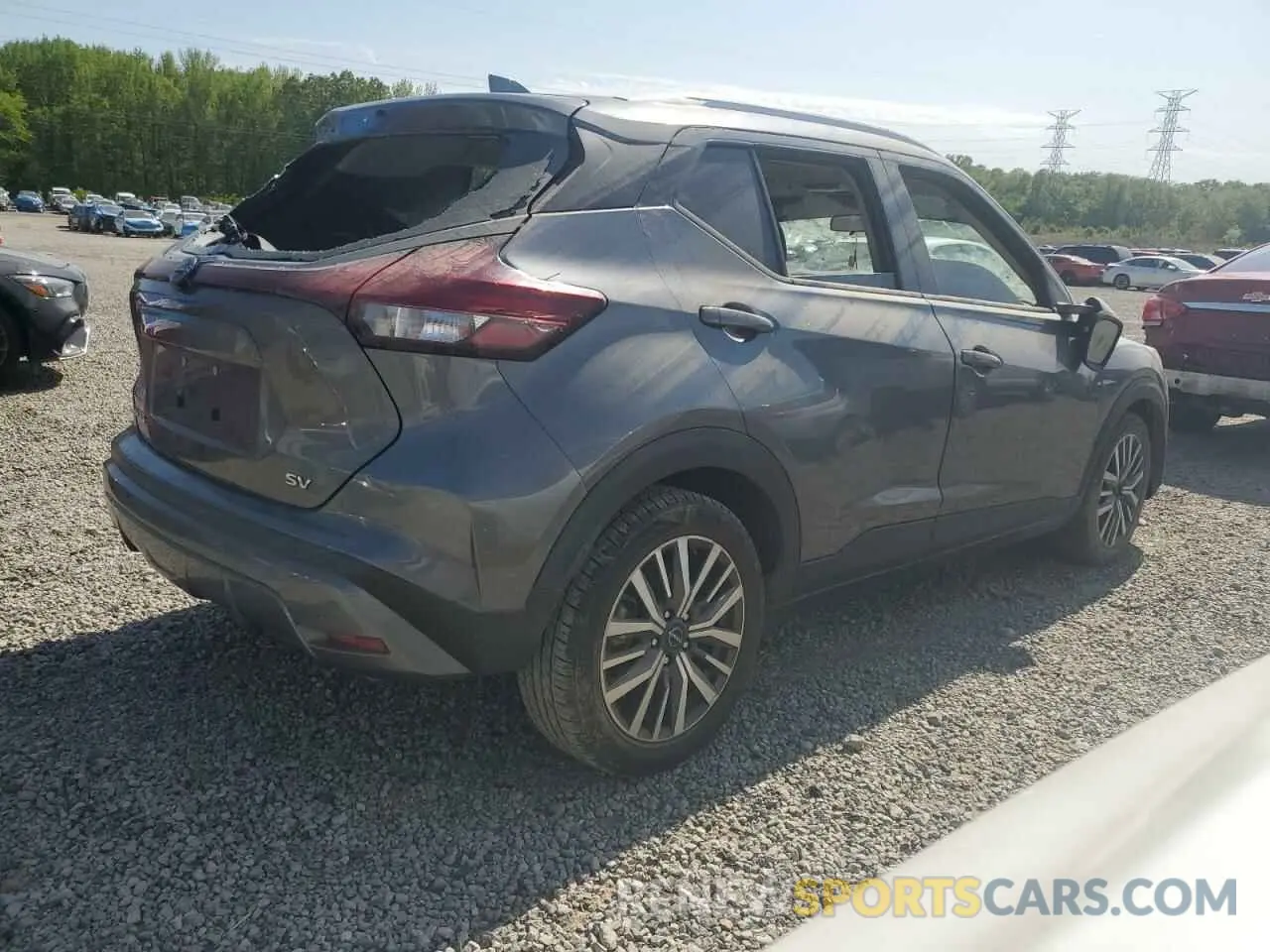 3 Photograph of a damaged car 3N1CP5CV8NL524037 NISSAN KICKS 2022