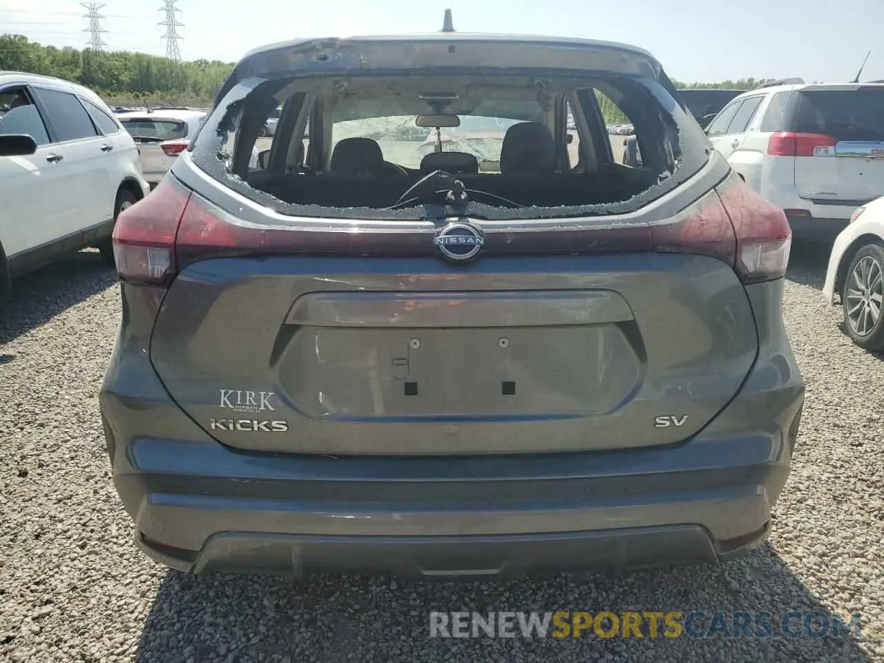6 Photograph of a damaged car 3N1CP5CV8NL524037 NISSAN KICKS 2022