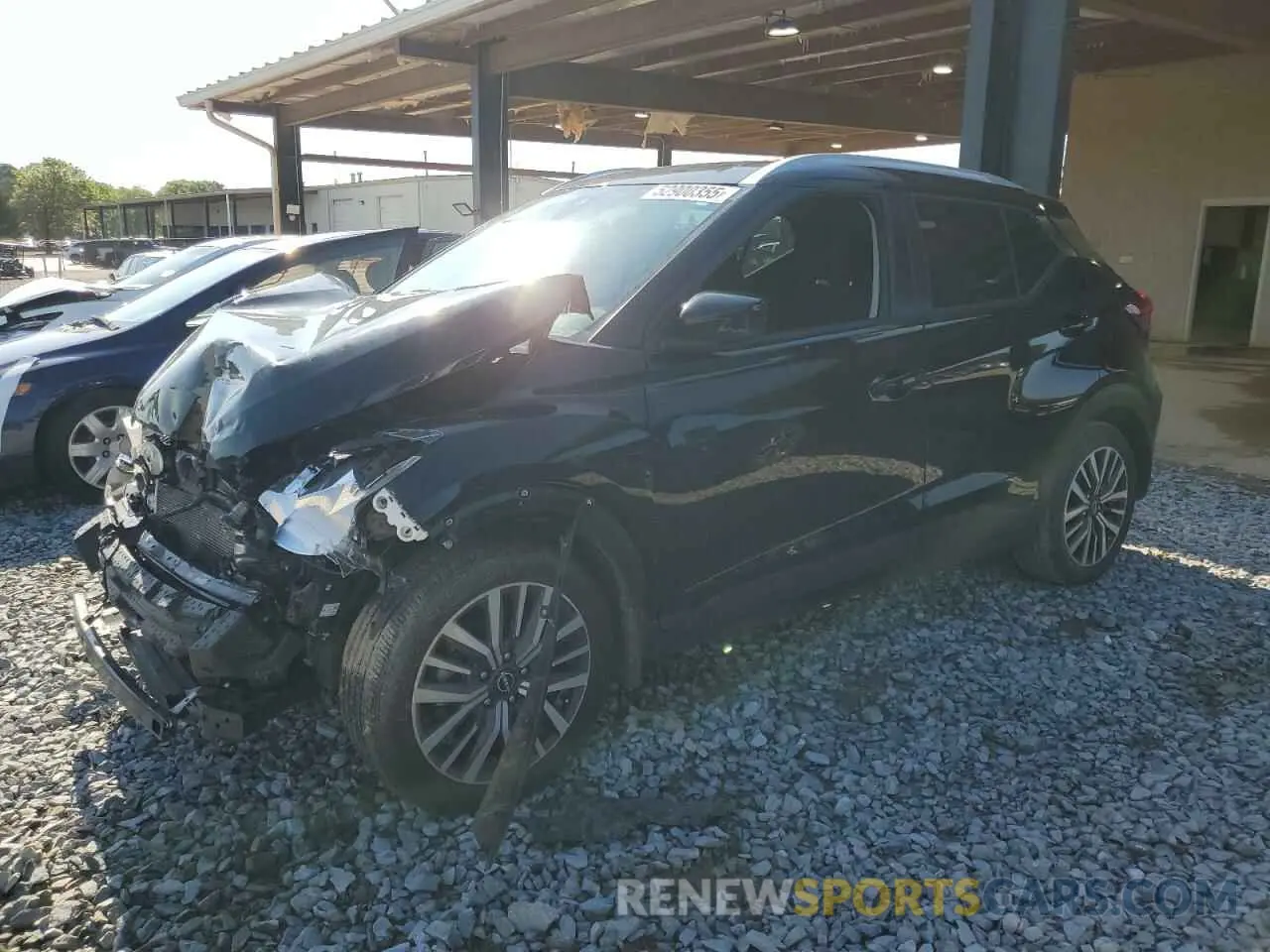 1 Photograph of a damaged car 3N1CP5CV9NL494840 NISSAN KICKS 2022