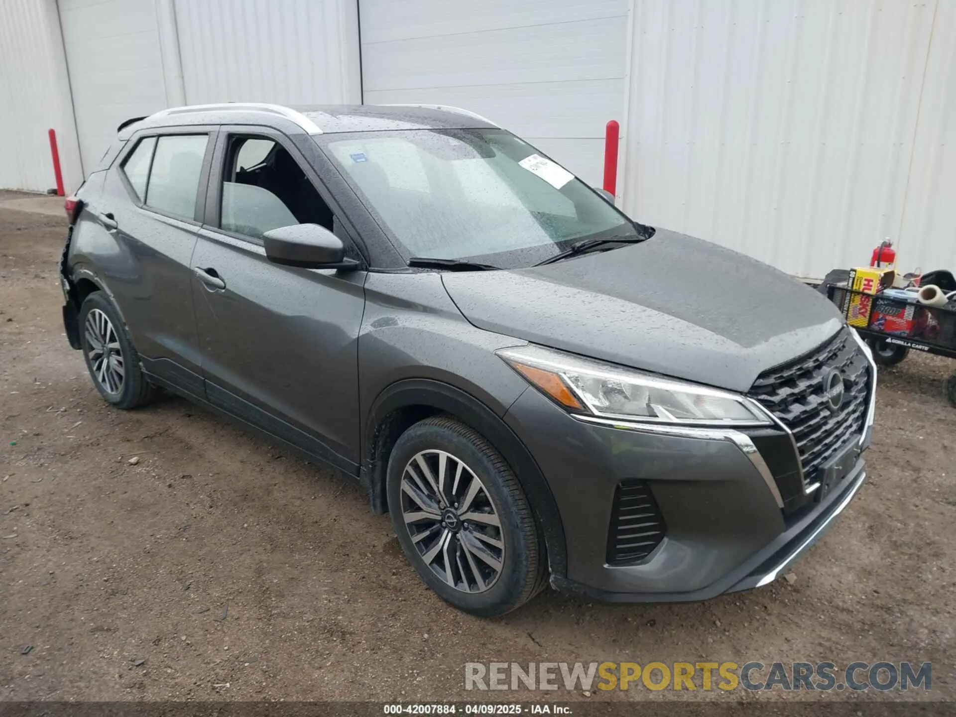 1 Photograph of a damaged car 3N1CP5CV9NL496118 NISSAN KICKS 2022