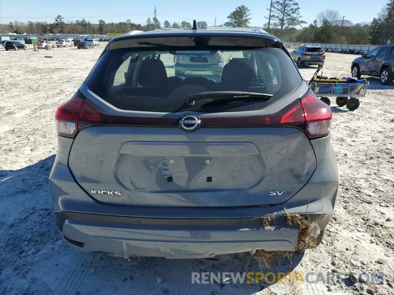 6 Photograph of a damaged car 3N1CP5CV9NL508011 NISSAN KICKS 2022