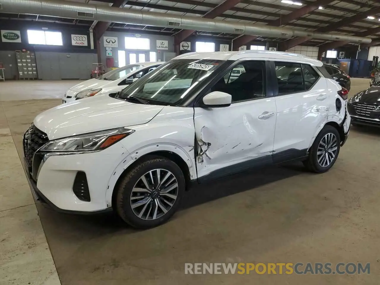 1 Photograph of a damaged car 3N1CP5CV9NL523317 NISSAN KICKS 2022