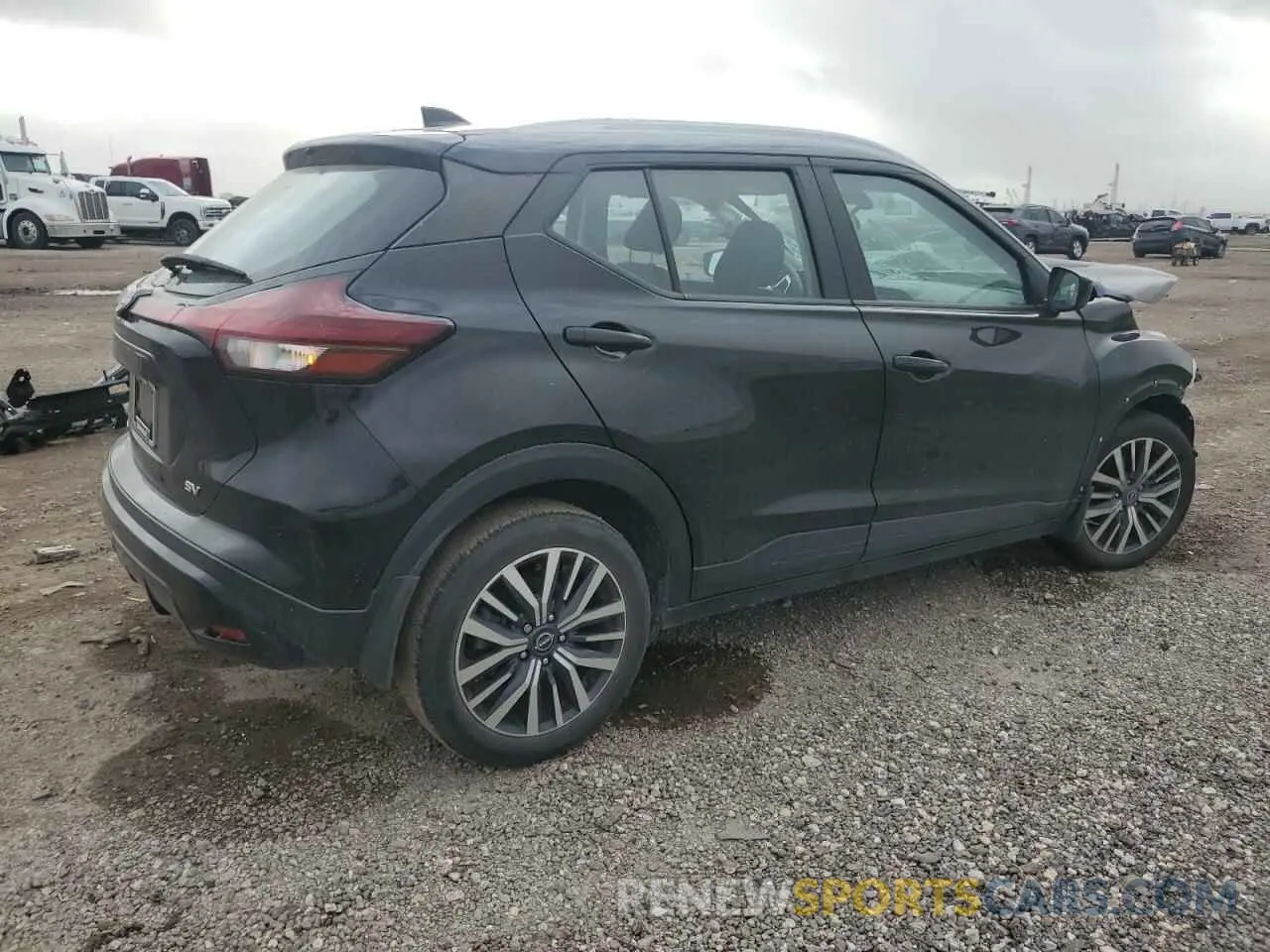 3 Photograph of a damaged car 3N1CP5CVXNL496080 NISSAN KICKS 2022