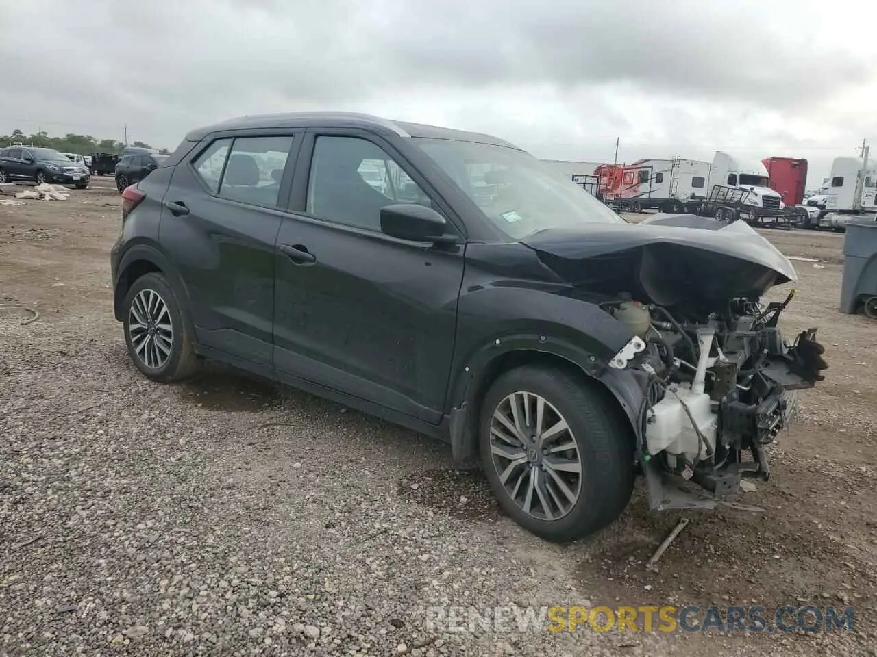 4 Photograph of a damaged car 3N1CP5CVXNL496080 NISSAN KICKS 2022