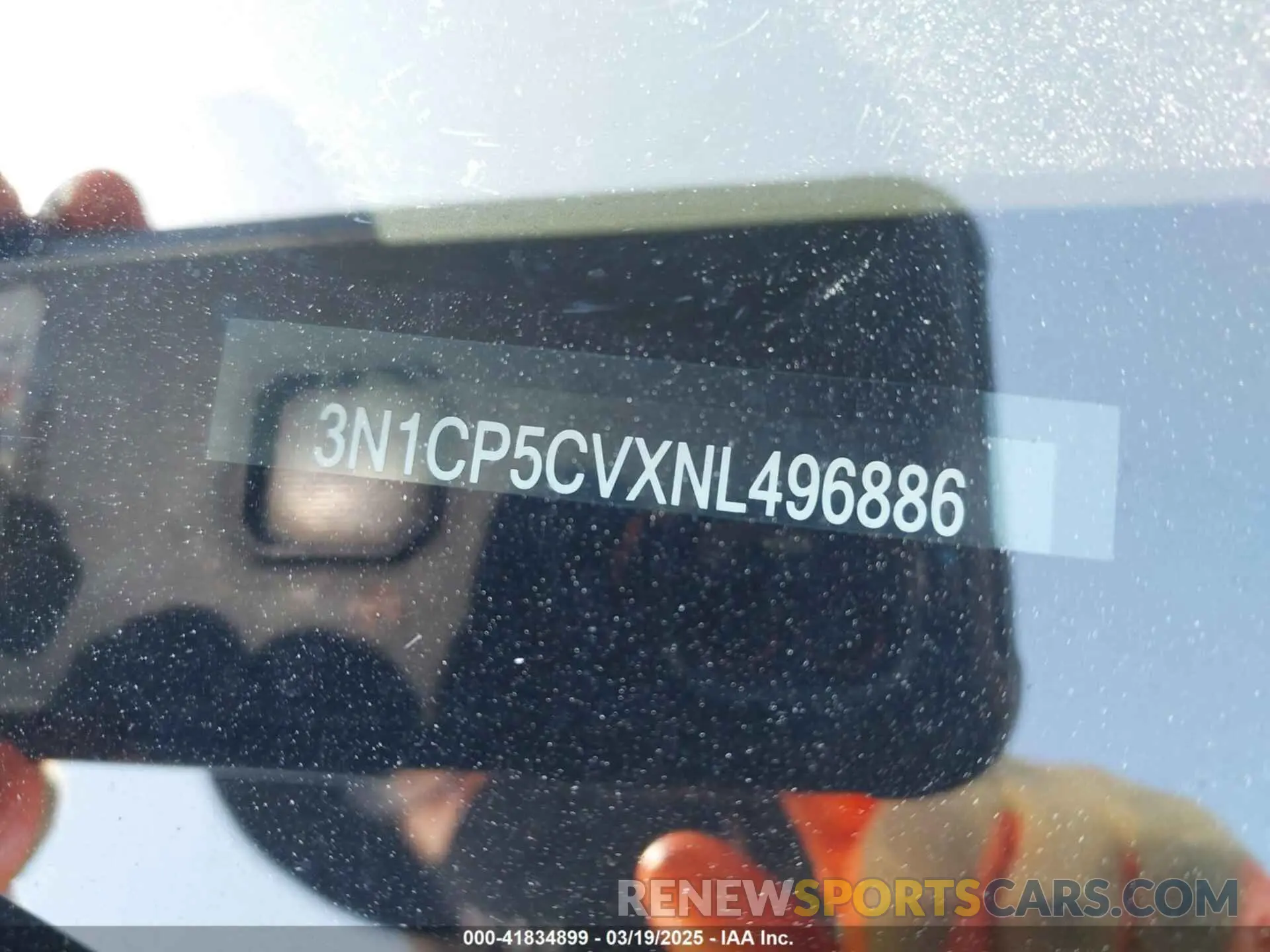 9 Photograph of a damaged car 3N1CP5CVXNL496886 NISSAN KICKS 2022
