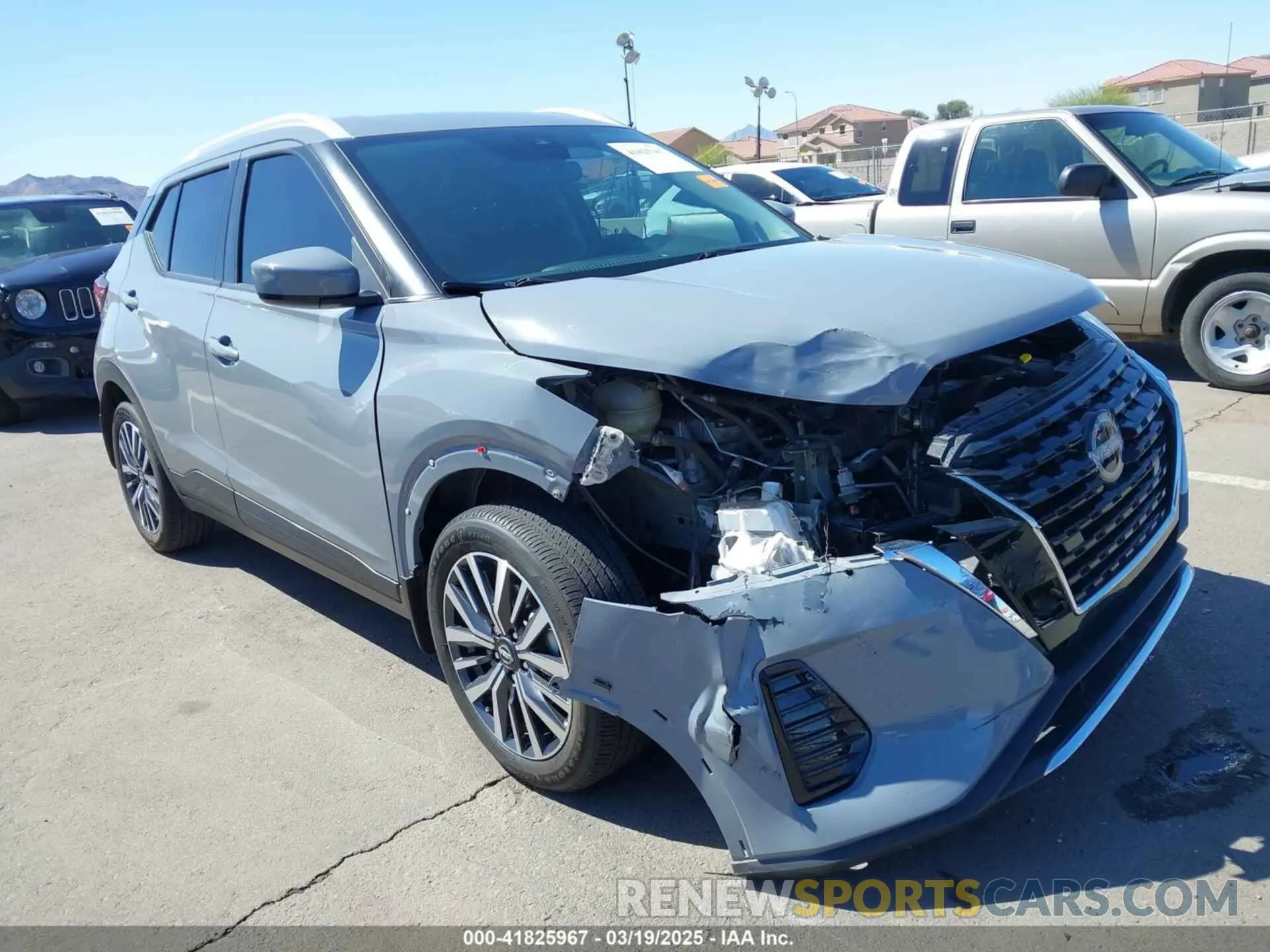 6 Photograph of a damaged car 3N1CP5CVXNL498296 NISSAN KICKS 2022