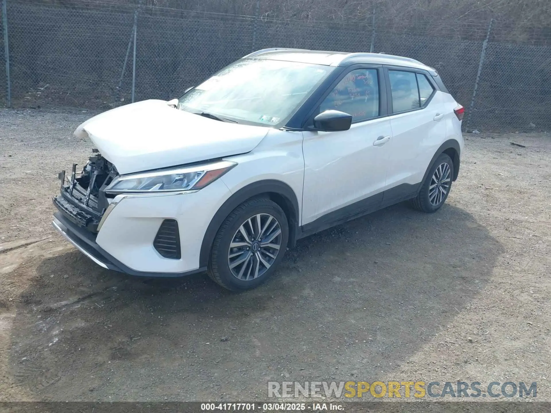2 Photograph of a damaged car 3N1CP5CVXNL506803 NISSAN KICKS 2022