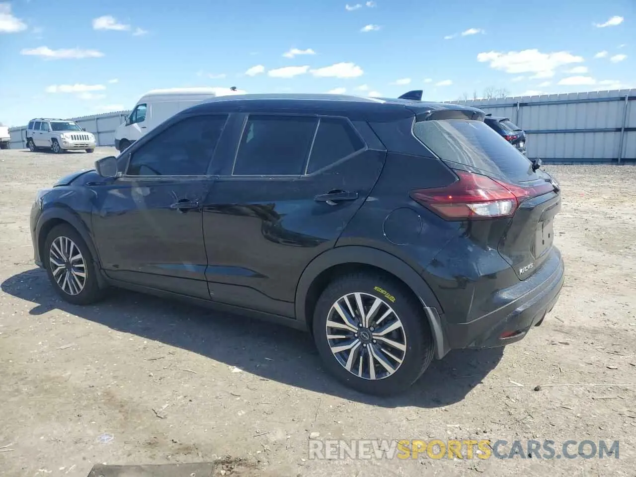 2 Photograph of a damaged car 3N1CP5CVXNL526274 NISSAN KICKS 2022