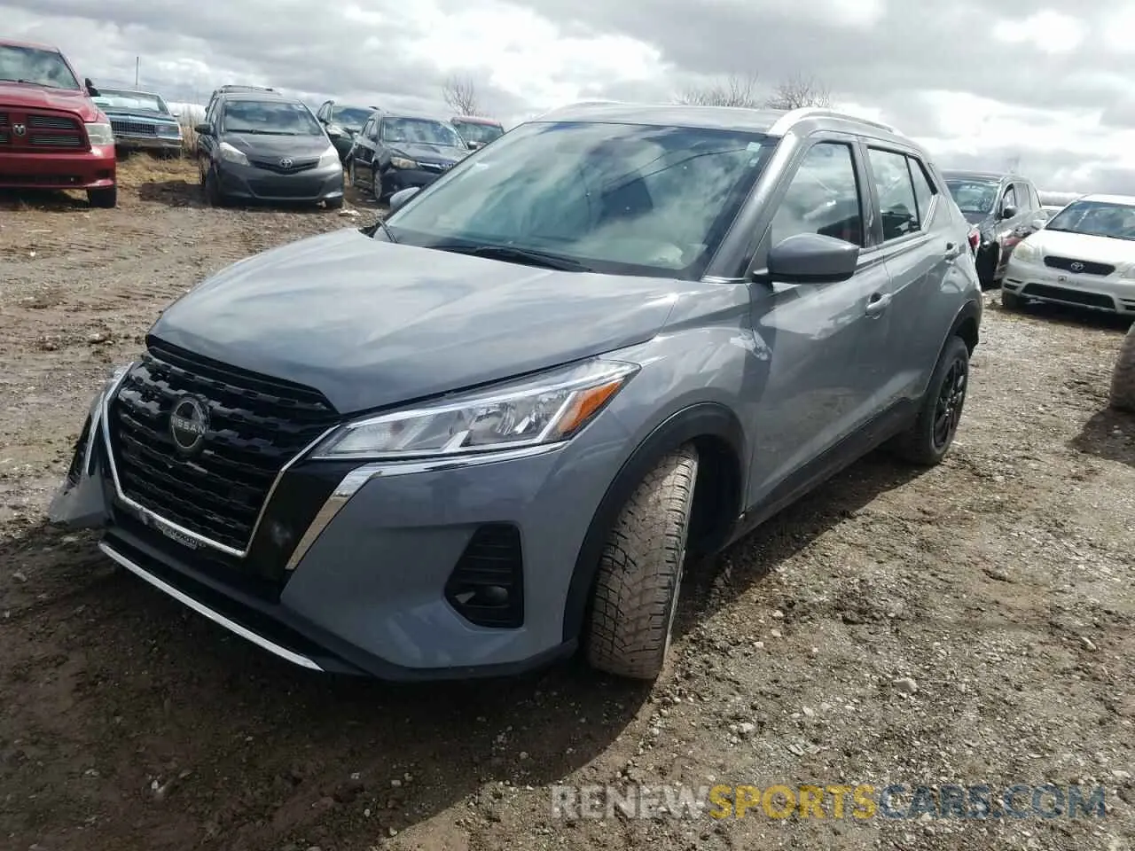 1 Photograph of a damaged car 3N1CP5CVXNL531071 NISSAN KICKS 2022