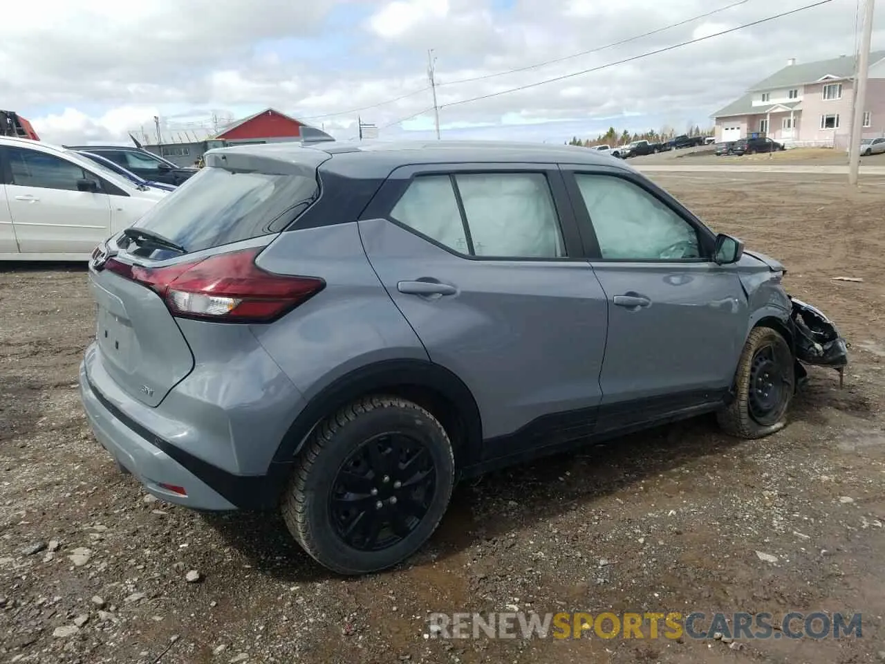 3 Photograph of a damaged car 3N1CP5CVXNL531071 NISSAN KICKS 2022