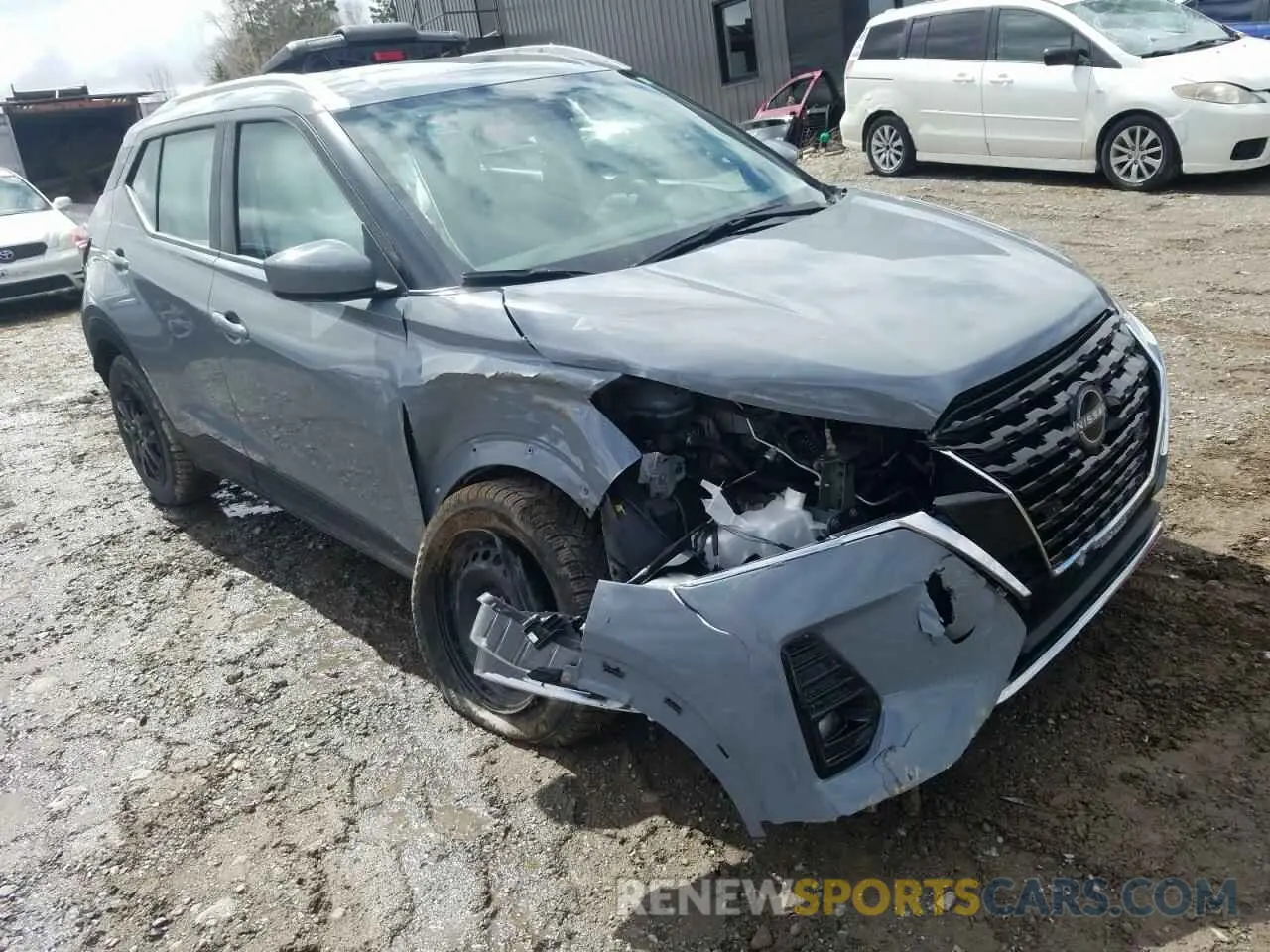 4 Photograph of a damaged car 3N1CP5CVXNL531071 NISSAN KICKS 2022