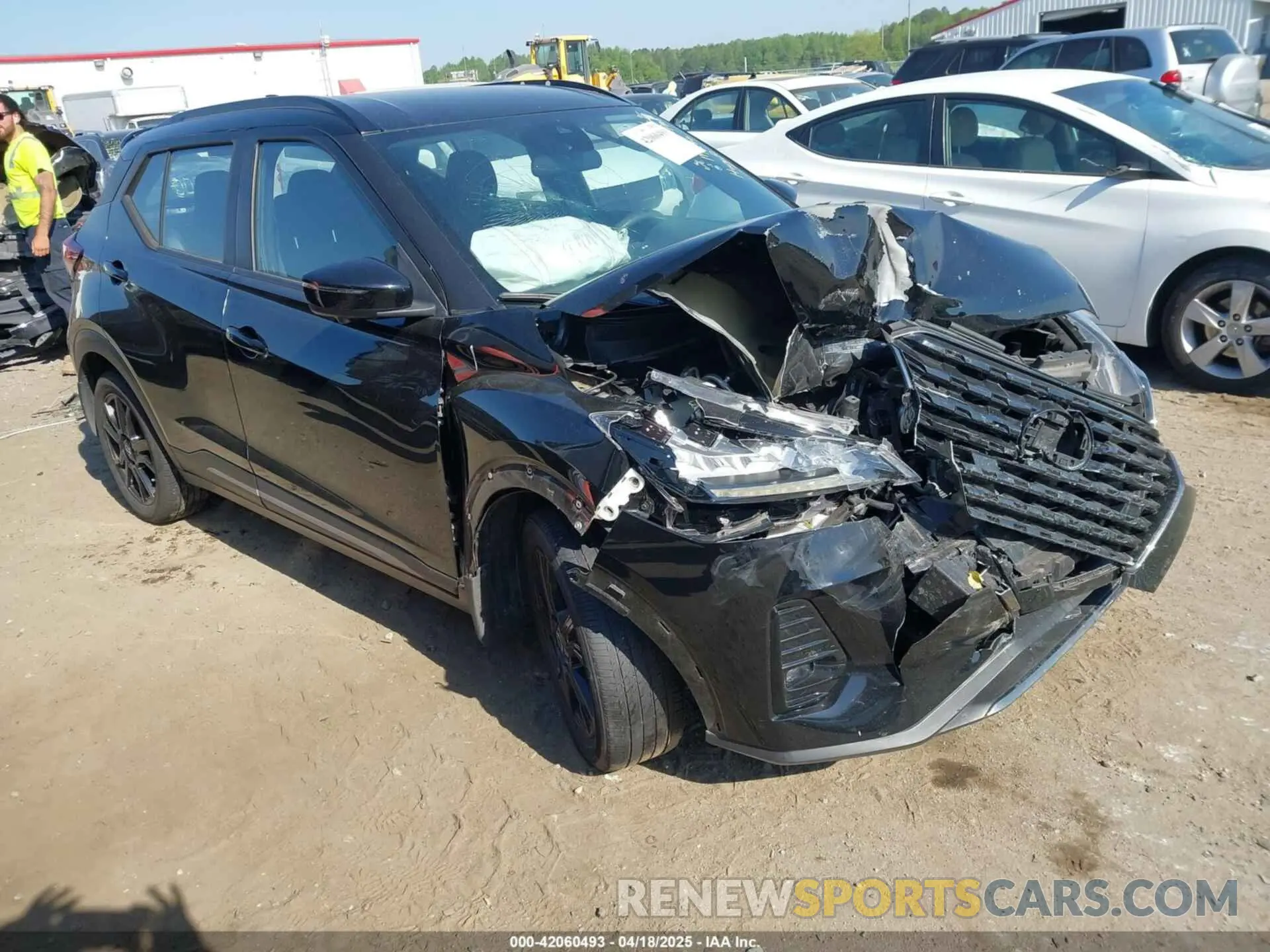 1 Photograph of a damaged car 3N1CP5DV1NL490215 NISSAN KICKS 2022