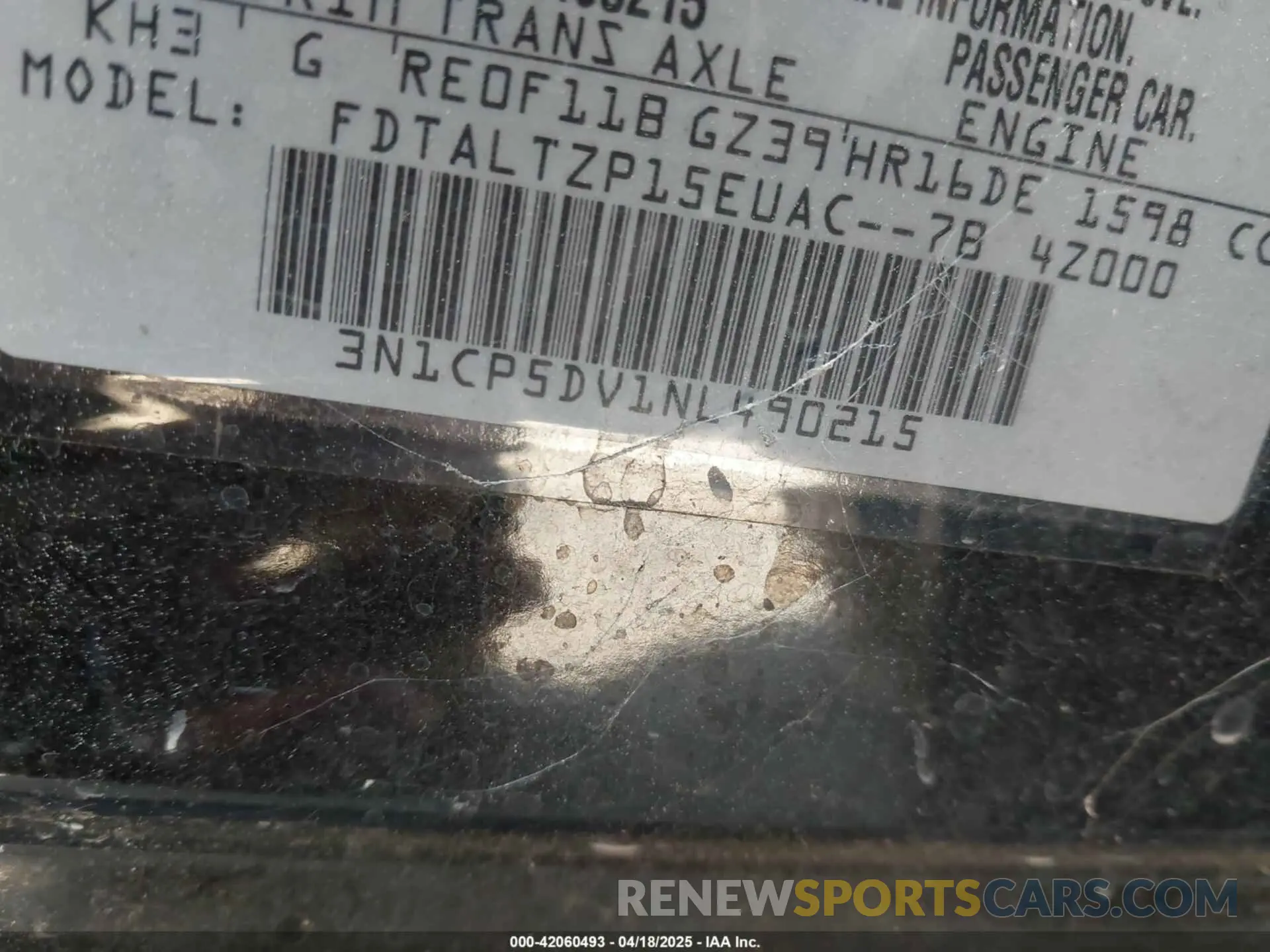 9 Photograph of a damaged car 3N1CP5DV1NL490215 NISSAN KICKS 2022