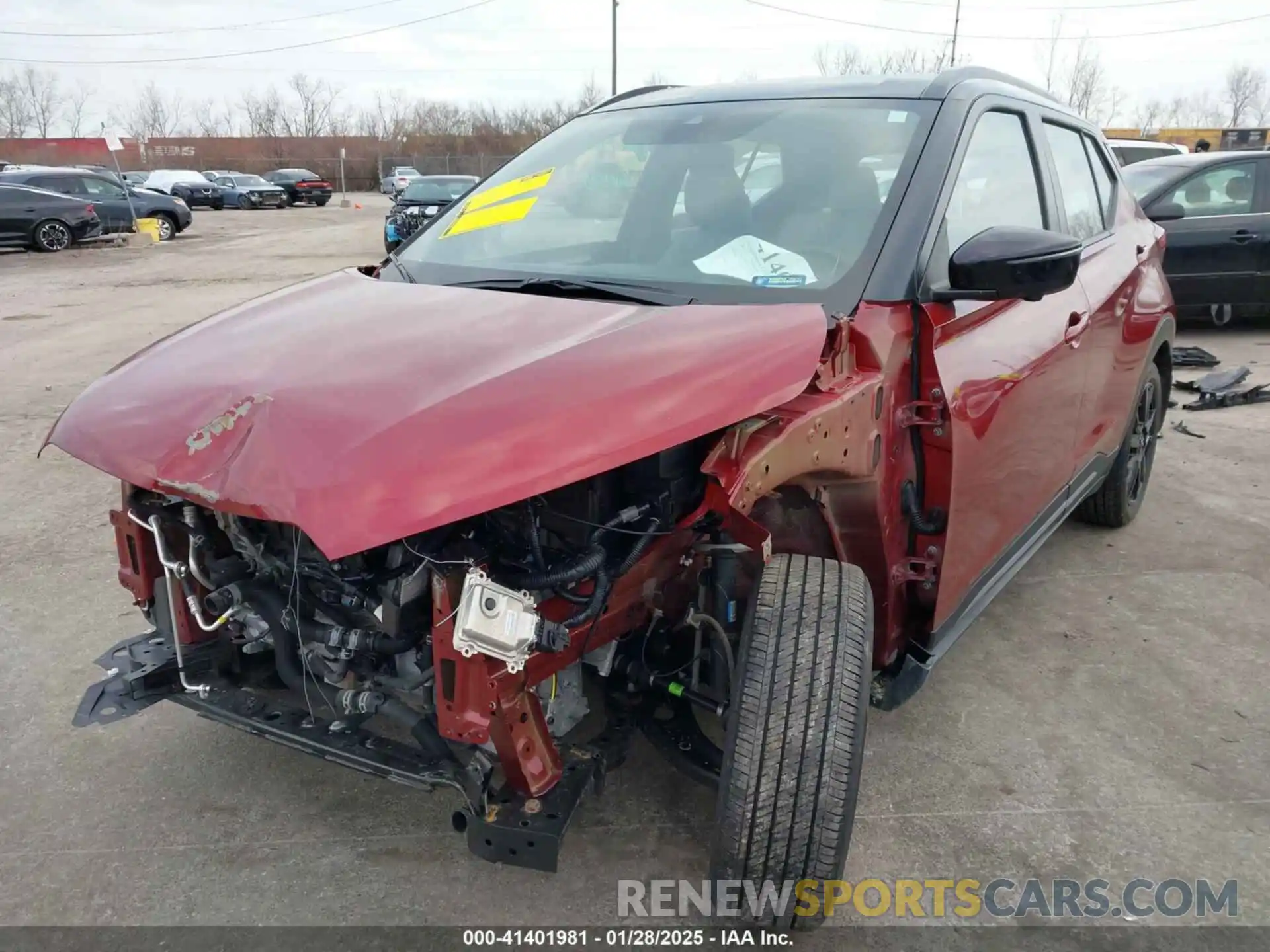 2 Photograph of a damaged car 3N1CP5DV1NL496189 NISSAN KICKS 2022