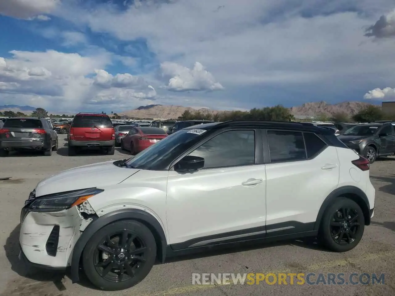 1 Photograph of a damaged car 3N1CP5DV3NL475683 NISSAN KICKS 2022