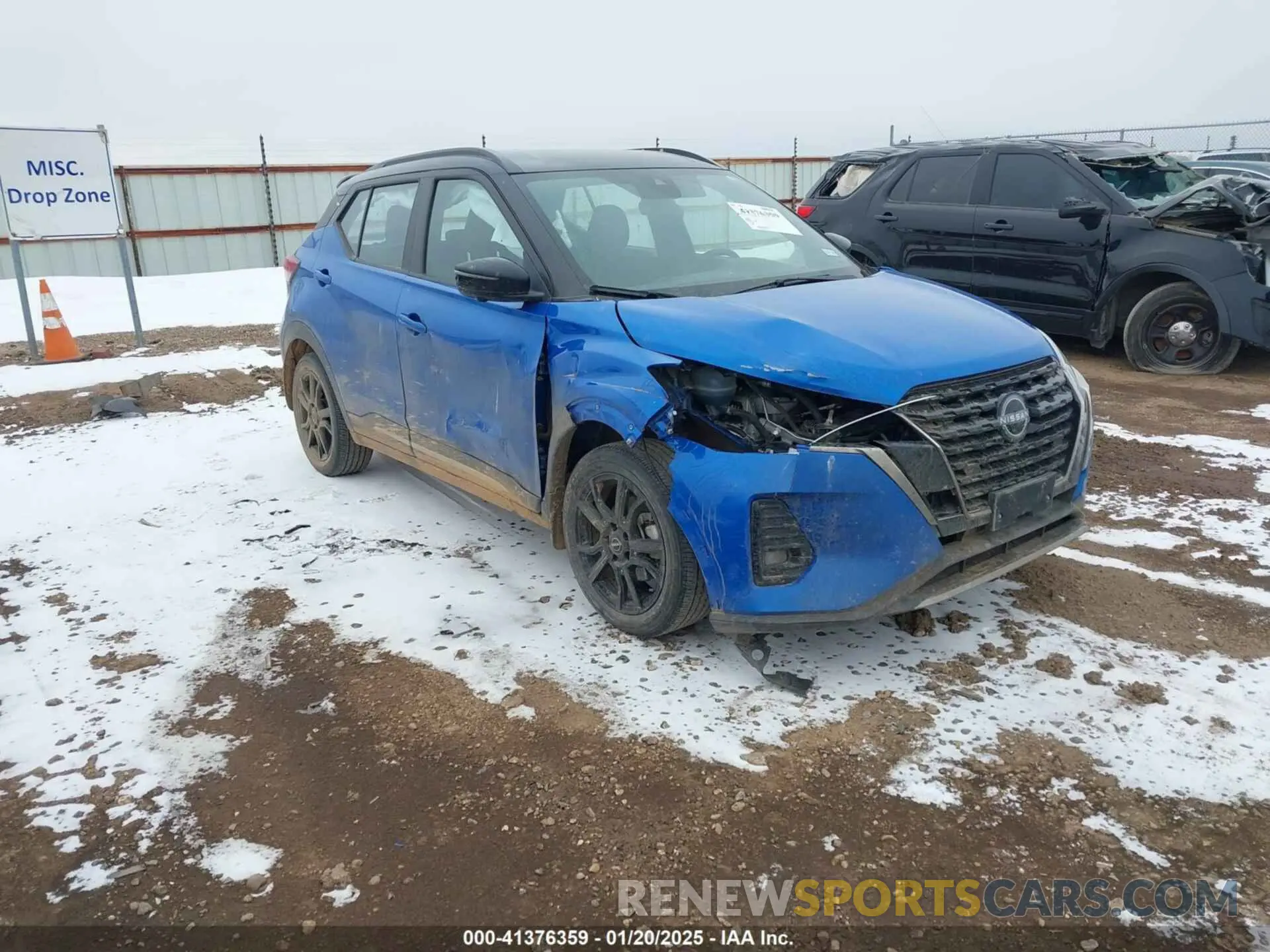 1 Photograph of a damaged car 3N1CP5DV8NL482046 NISSAN KICKS 2022